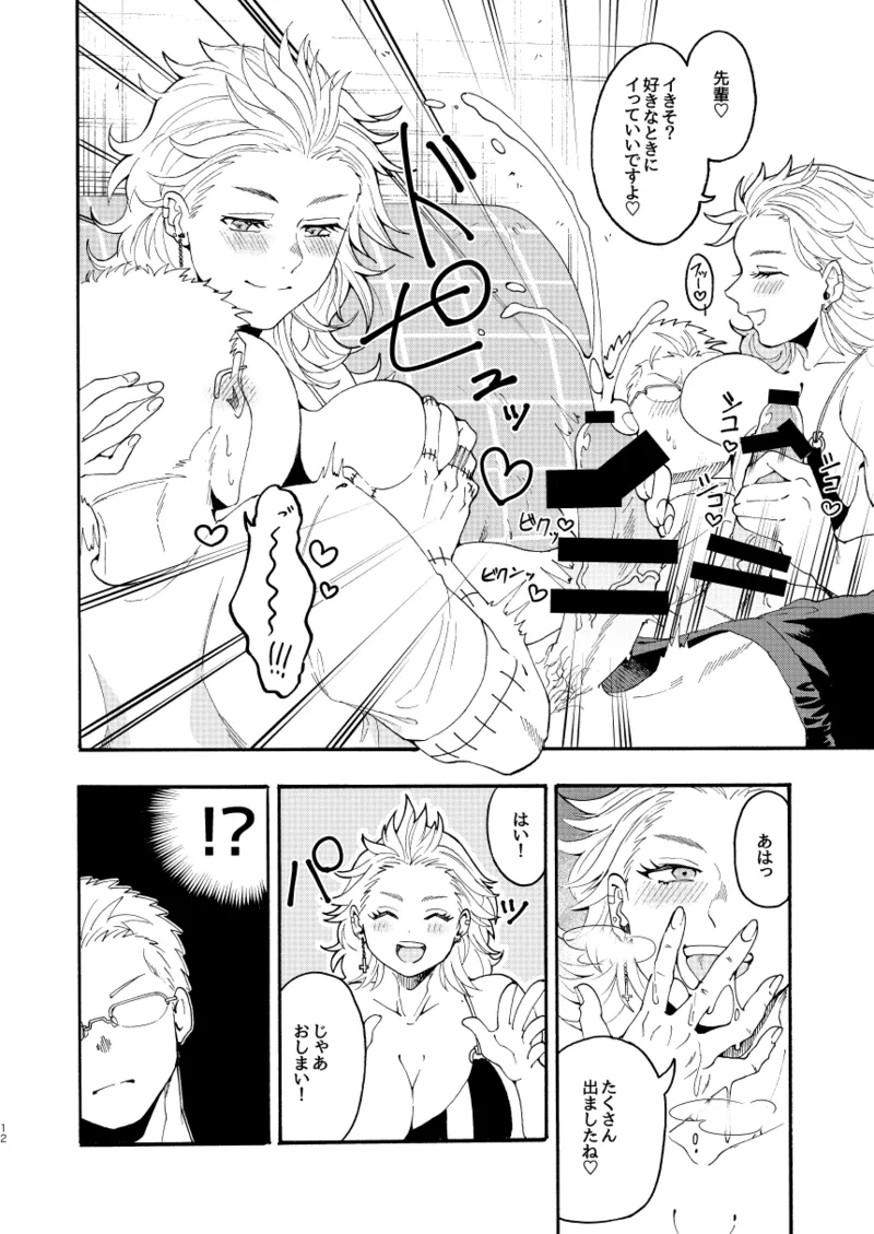 [Meloss]【Reprint of Shinnoi Doujinshi】Honeymoon Night(Dorohedoro) Page 11