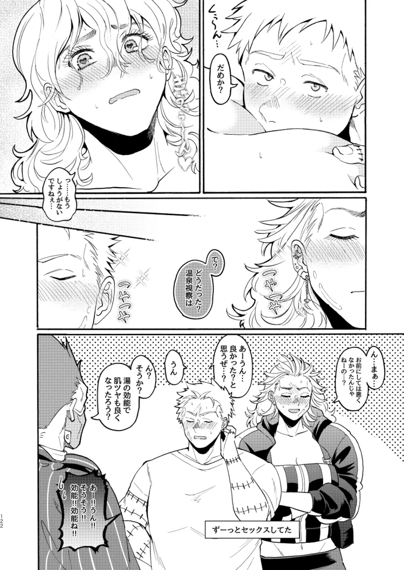 [Meloss]【Reprint of Shinnoi Doujinshi】Honeymoon Night(Dorohedoro) Page 120
