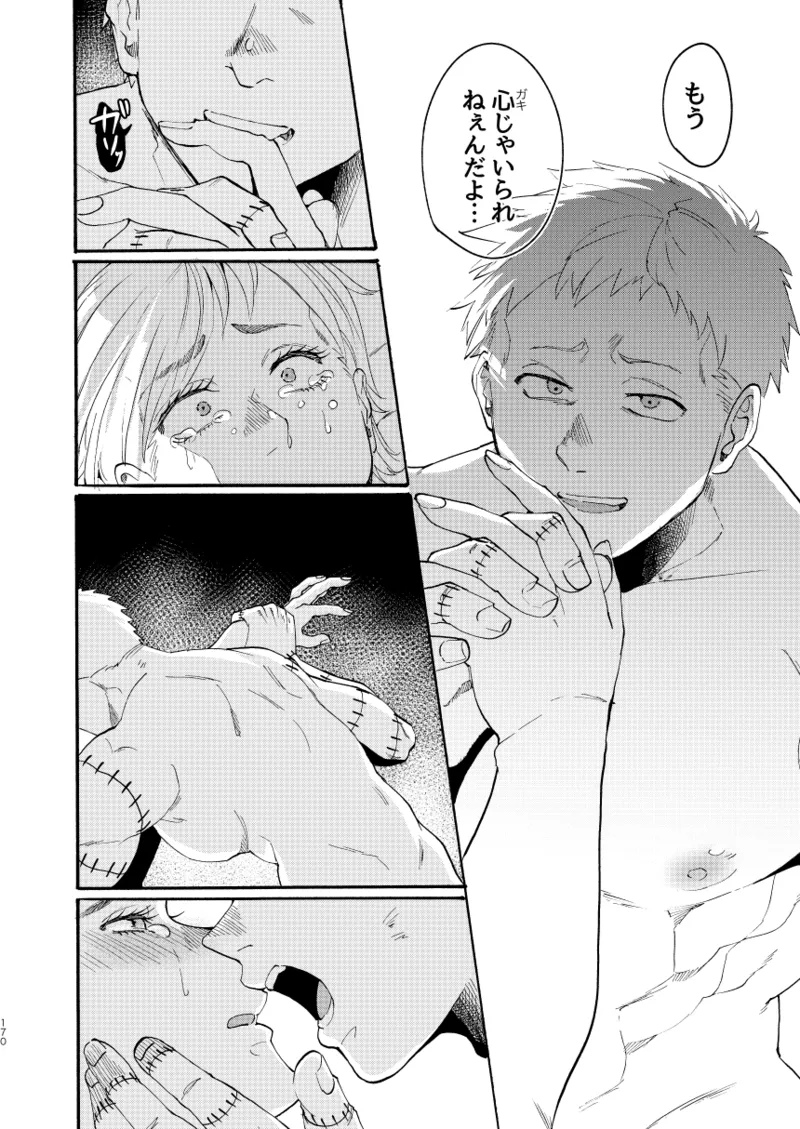 [Meloss]【Reprint of Shinnoi Doujinshi】Honeymoon Night(Dorohedoro) Page 168