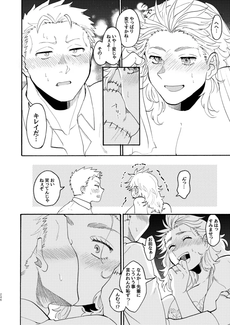 [Meloss]【Reprint of Shinnoi Doujinshi】Honeymoon Night(Dorohedoro) Page 241