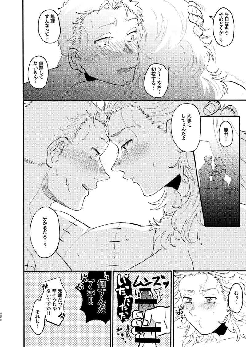 [Meloss]【Reprint of Shinnoi Doujinshi】Honeymoon Night(Dorohedoro) Page 255