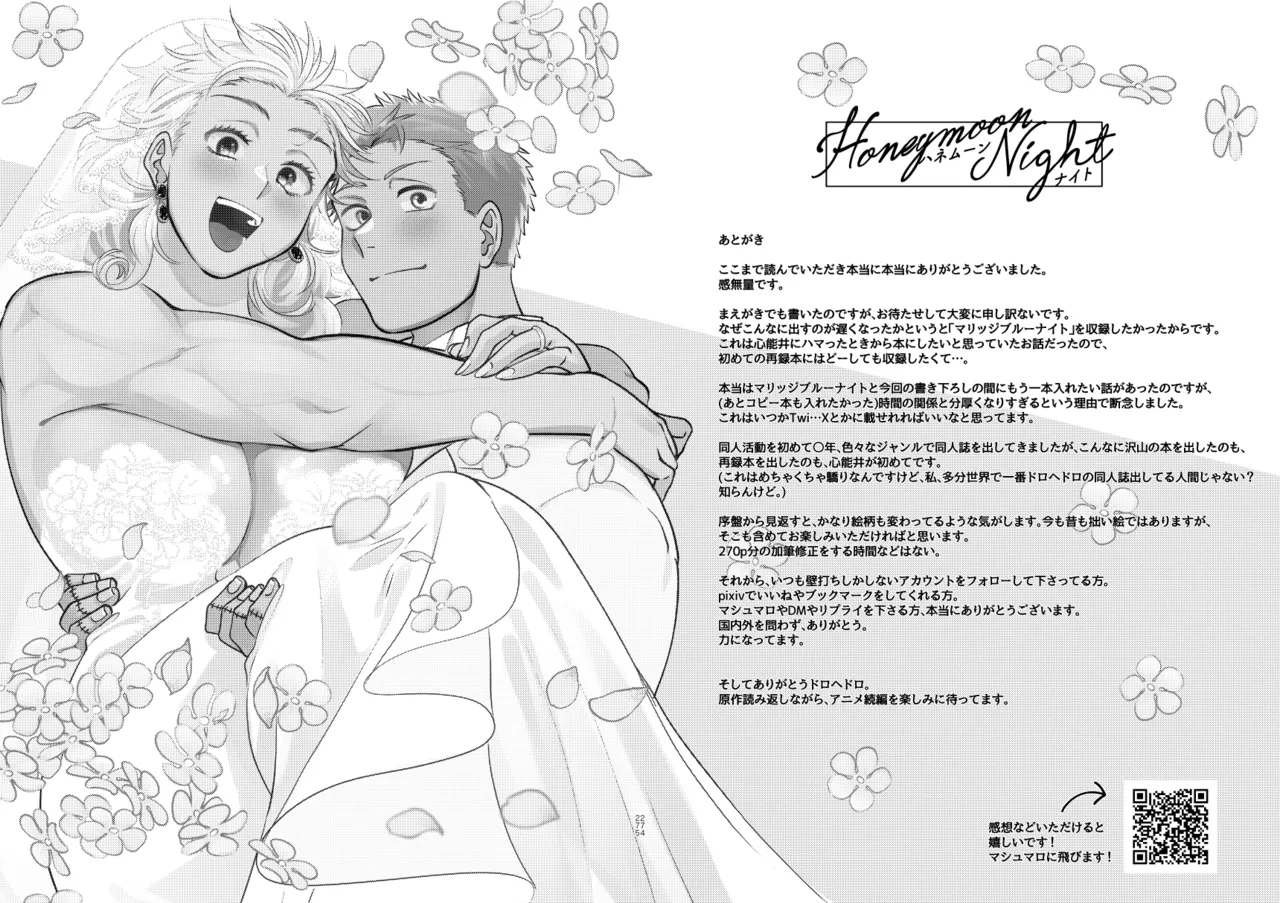 [Meloss]【Reprint of Shinnoi Doujinshi】Honeymoon Night(Dorohedoro) Page 269