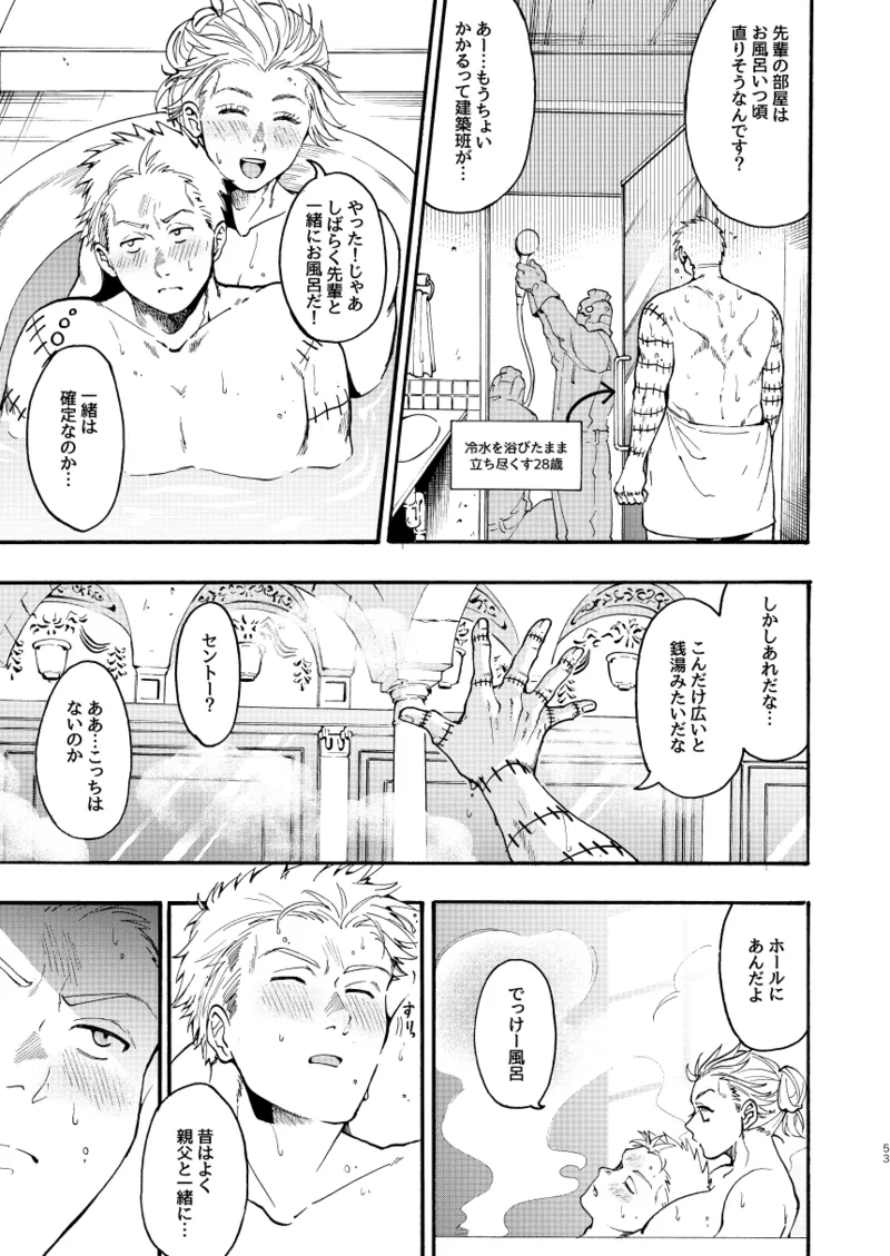 [Meloss]【Reprint of Shinnoi Doujinshi】Honeymoon Night(Dorohedoro) Page 52