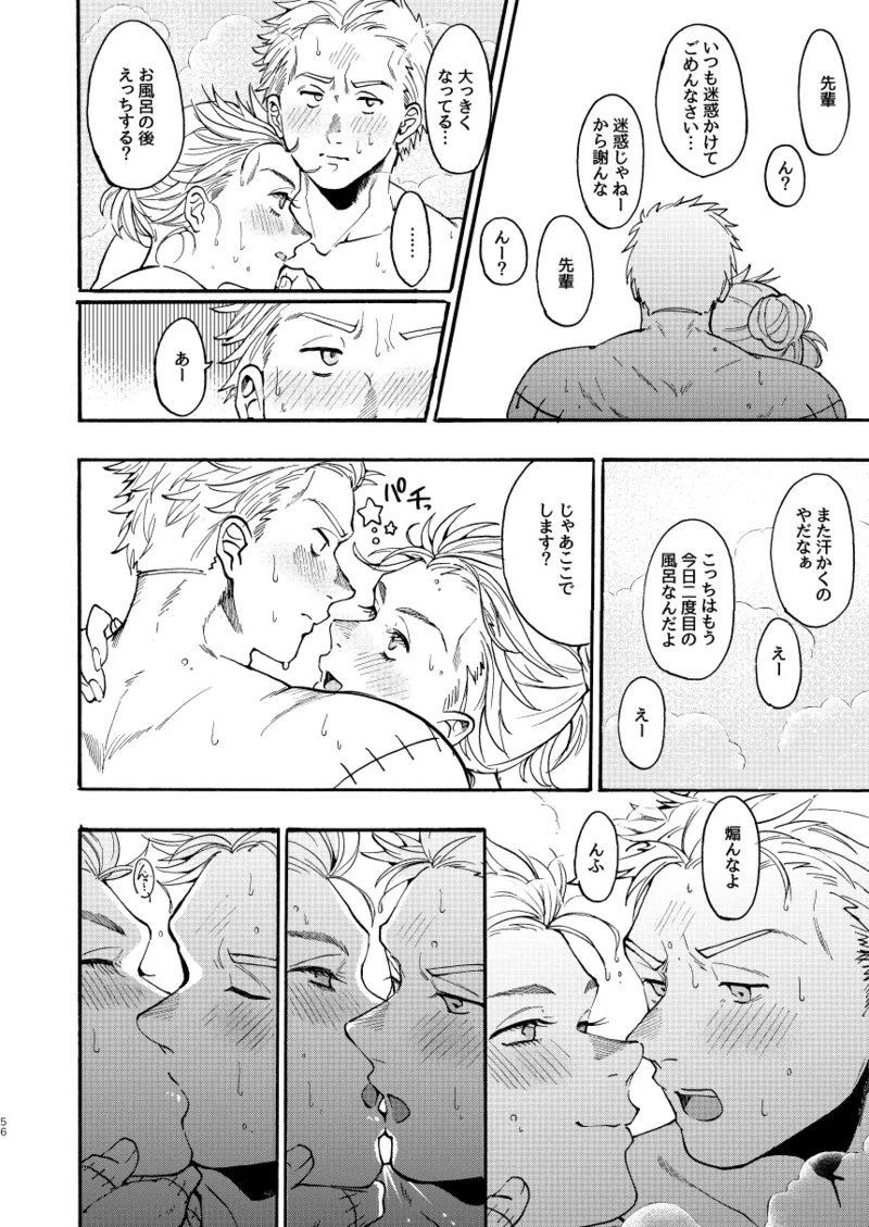 [Meloss]【Reprint of Shinnoi Doujinshi】Honeymoon Night(Dorohedoro) Page 55