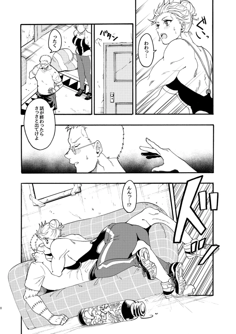 [Meloss]【Reprint of Shinnoi Doujinshi】Honeymoon Night(Dorohedoro) Page 7