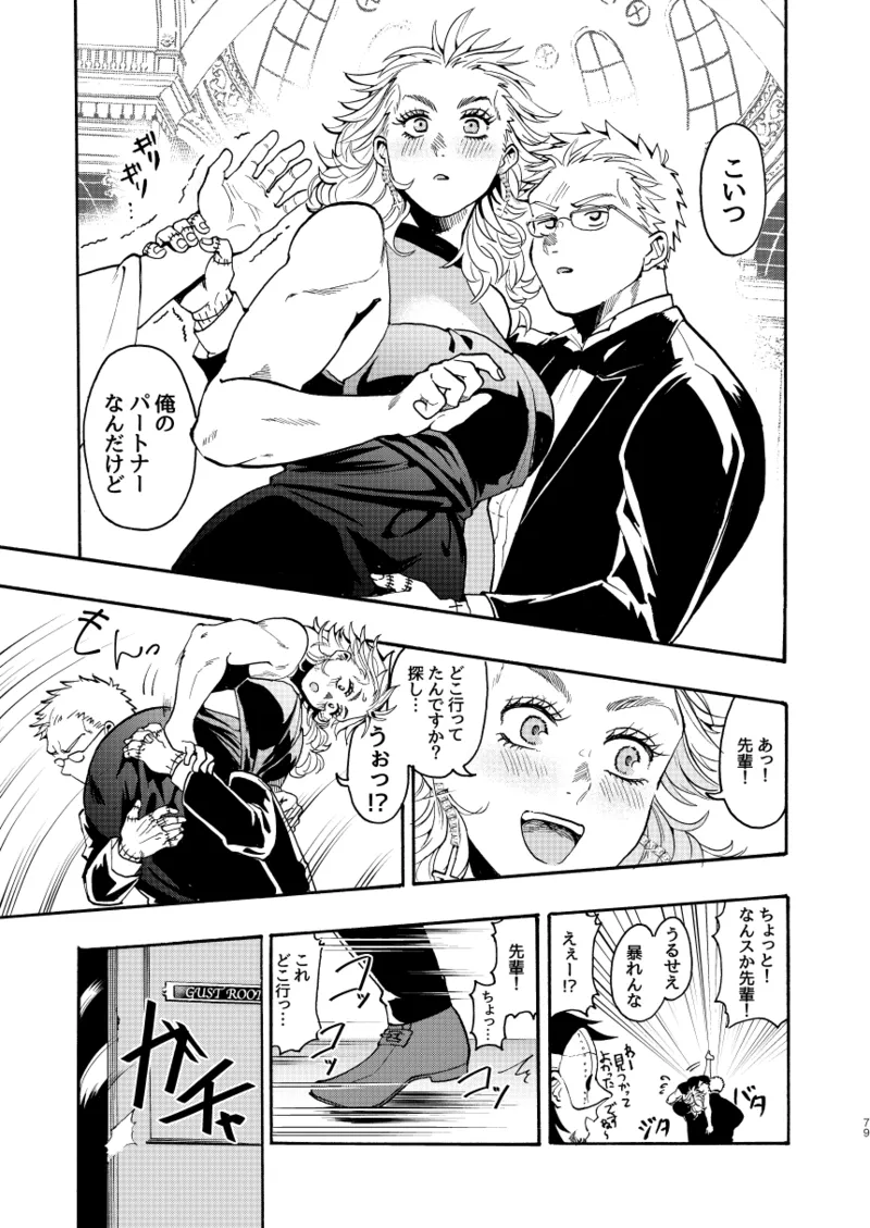 [Meloss]【Reprint of Shinnoi Doujinshi】Honeymoon Night(Dorohedoro) Page 78