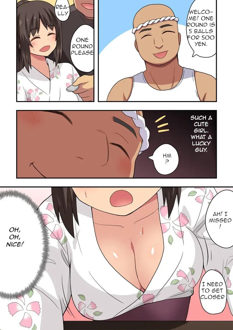 [Fukurou Naru Tori]Niizuma Nanaka no Roshutsu Natsumatsuri | Newlywed Nanaka's Exhibitionist Summer Festival[English] Page 12
