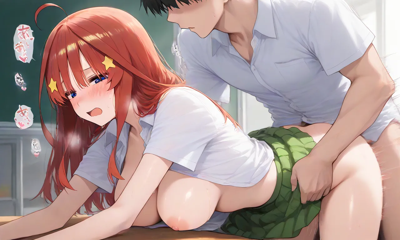 セリフ有りCG版【五月編】 俺は大好きな五つ子姉妹のお兄ちゃんになる 〜チート能力《お兄ちゃん転生》で俺は無双する〜[AI Generated] Page 36