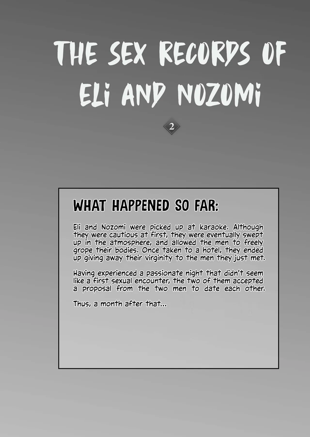 [Sobabu (Rasson)]Eri to Nozomi no Joujiroku - THE SEX RECORDS OF ERI AND NOZOMI 2(Love Live!) [English] [Your Deer Friends Black] [Digital] Page 3
