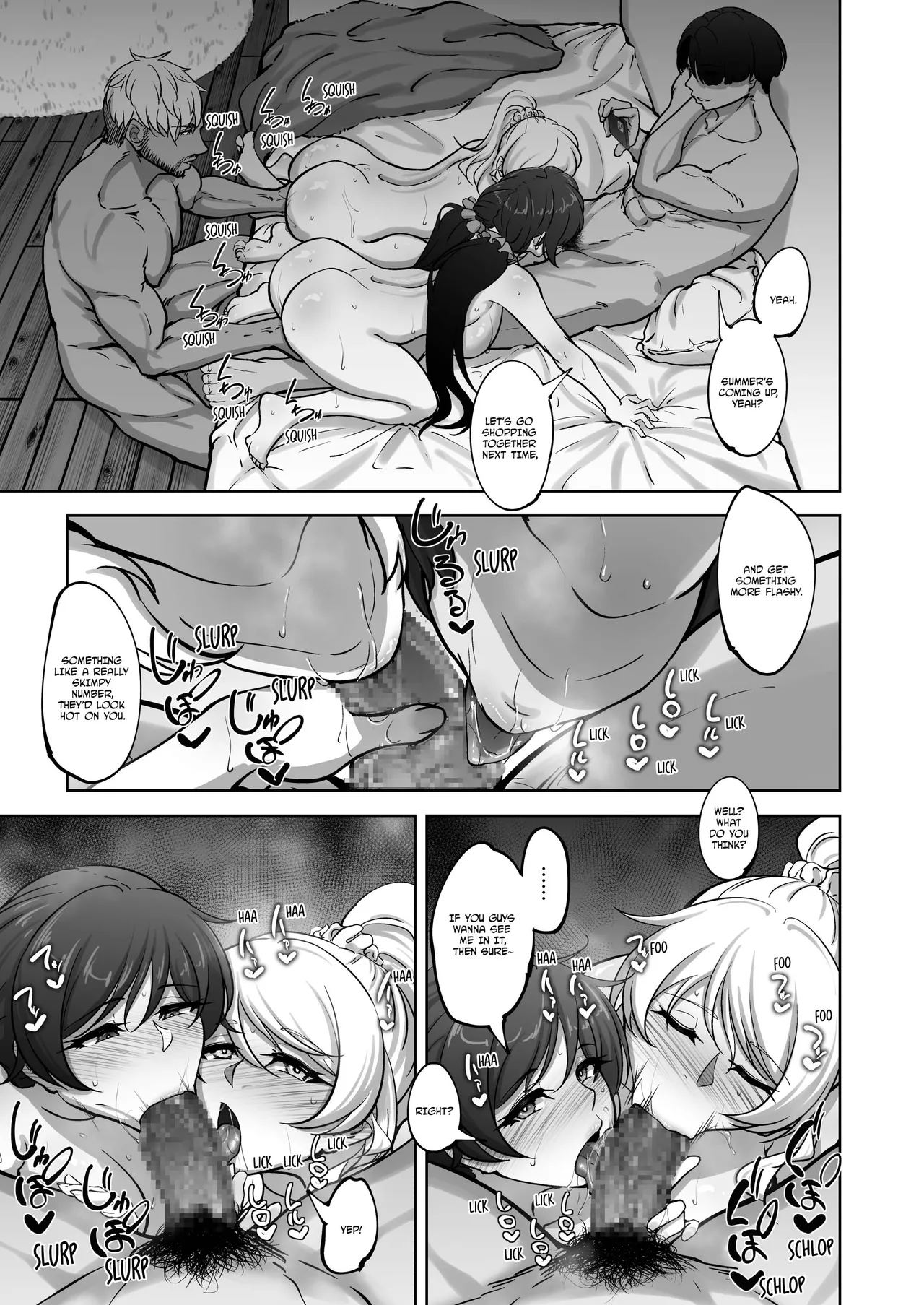 [Sobabu (Rasson)]Eri to Nozomi no Joujiroku - THE SEX RECORDS OF ERI AND NOZOMI 2(Love Live!) [English] [Your Deer Friends Black] [Digital] Page 32