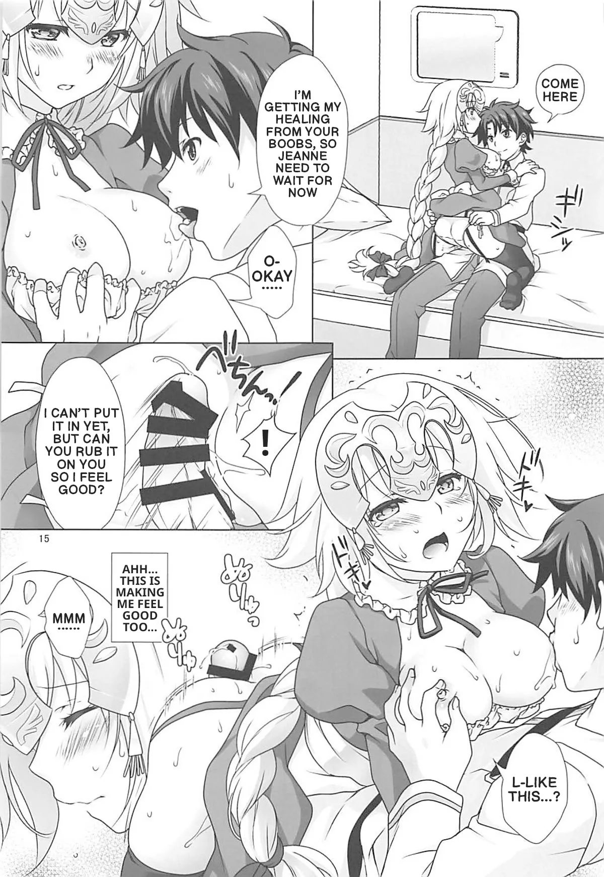 (C93) [Marimoya (Mori Marimo)]Seijo Jeanne Maid de Gohoushi | Saint Jeanne serving as a Maid(Fate/Grand Order) [English] Page 14