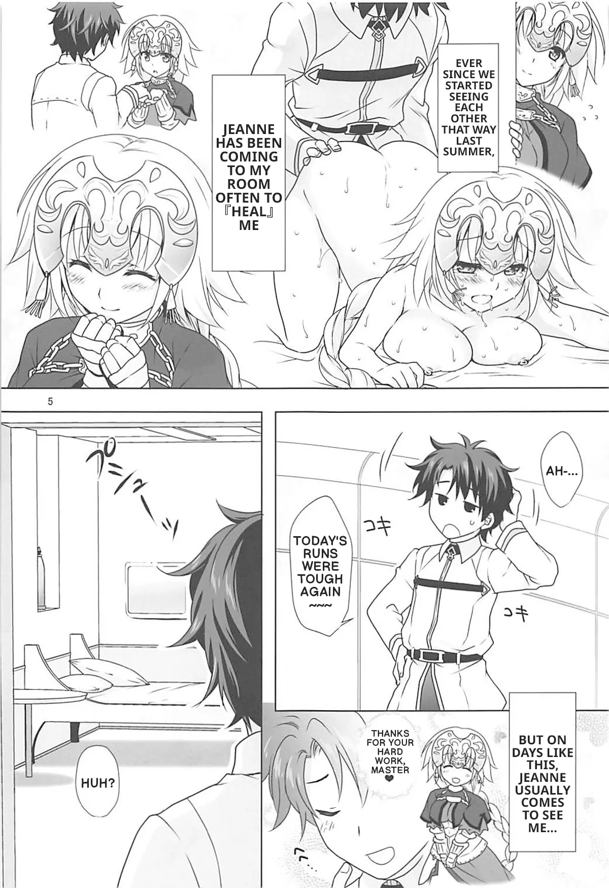 (C93) [Marimoya (Mori Marimo)]Seijo Jeanne Maid de Gohoushi | Saint Jeanne serving as a Maid(Fate/Grand Order) [English] Page 4