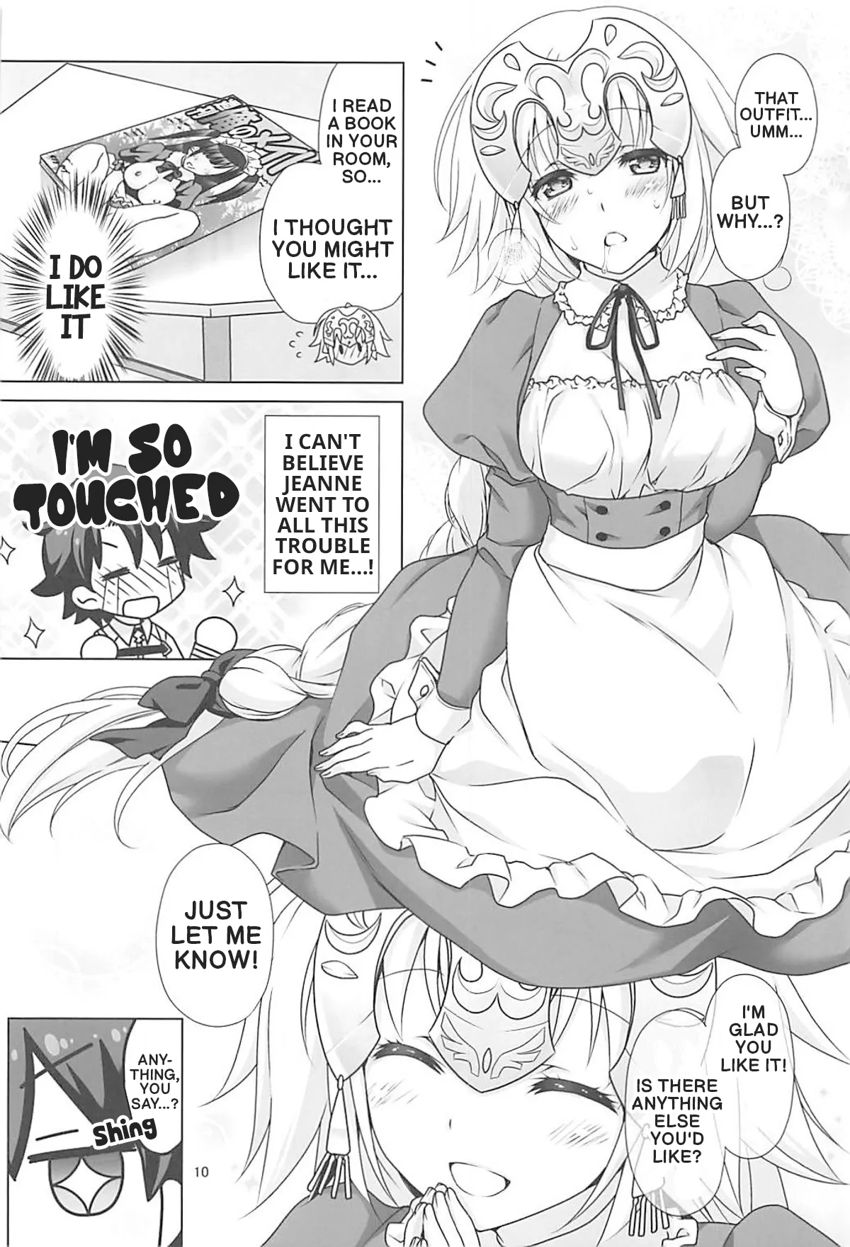 (C93) [Marimoya (Mori Marimo)]Seijo Jeanne Maid de Gohoushi | Saint Jeanne serving as a Maid(Fate/Grand Order) [English] Page 9