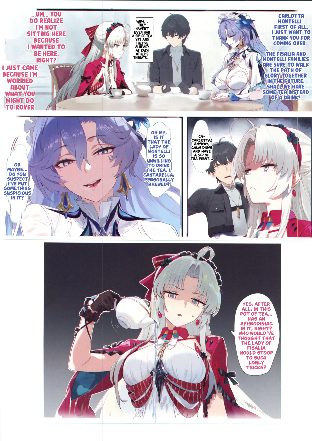 (C107) [Kuro Queen (Misaka12003)]Wuthering Sex(Wuthering Waves) [English] Page 2