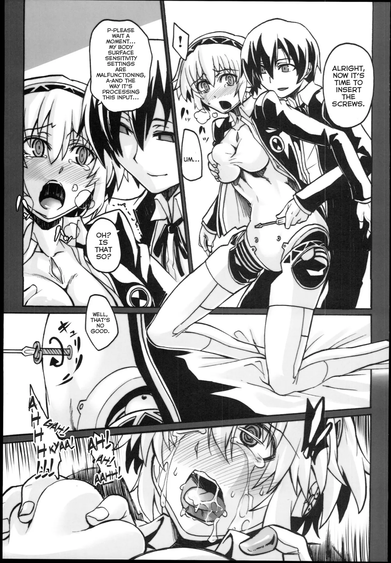 (C85) [Koukyou Koukoku Kikou (Segami Daisuke)]Kijou no Kuuron | The Mechanical Maiden's Abstract Theory(Persona 3) [English] [Kappa_Darklit] Page 13