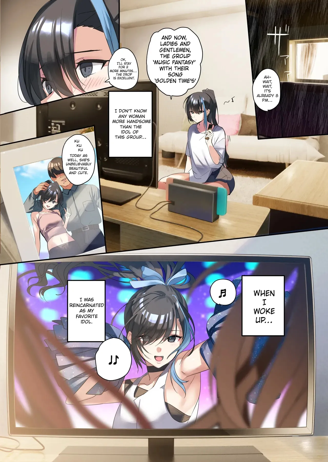 [ROUTE1 (Taira Tsukune)]An Otaku’s Quest to Save His Favorite Idol[English] [Comic.cx] Page 3