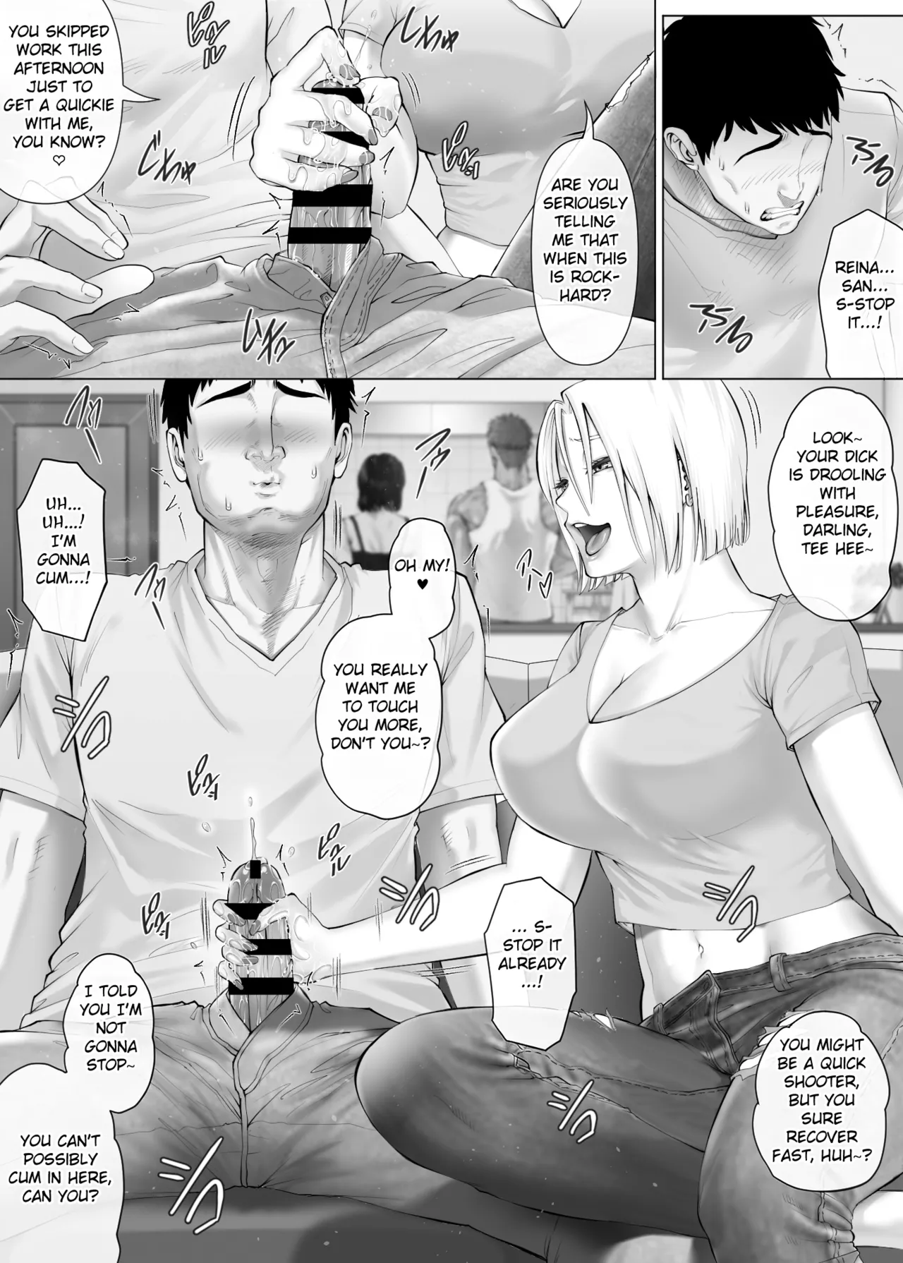 [Mitsumitsu Niku (Hikitogu)]LeveChi na Swapping 3 ~Honrosareru Fuufu Hen~ | Swapping on a Whole New Level 3 ~The Couple At The Mercy Of Others~[English] [Fated Circle] Page 103