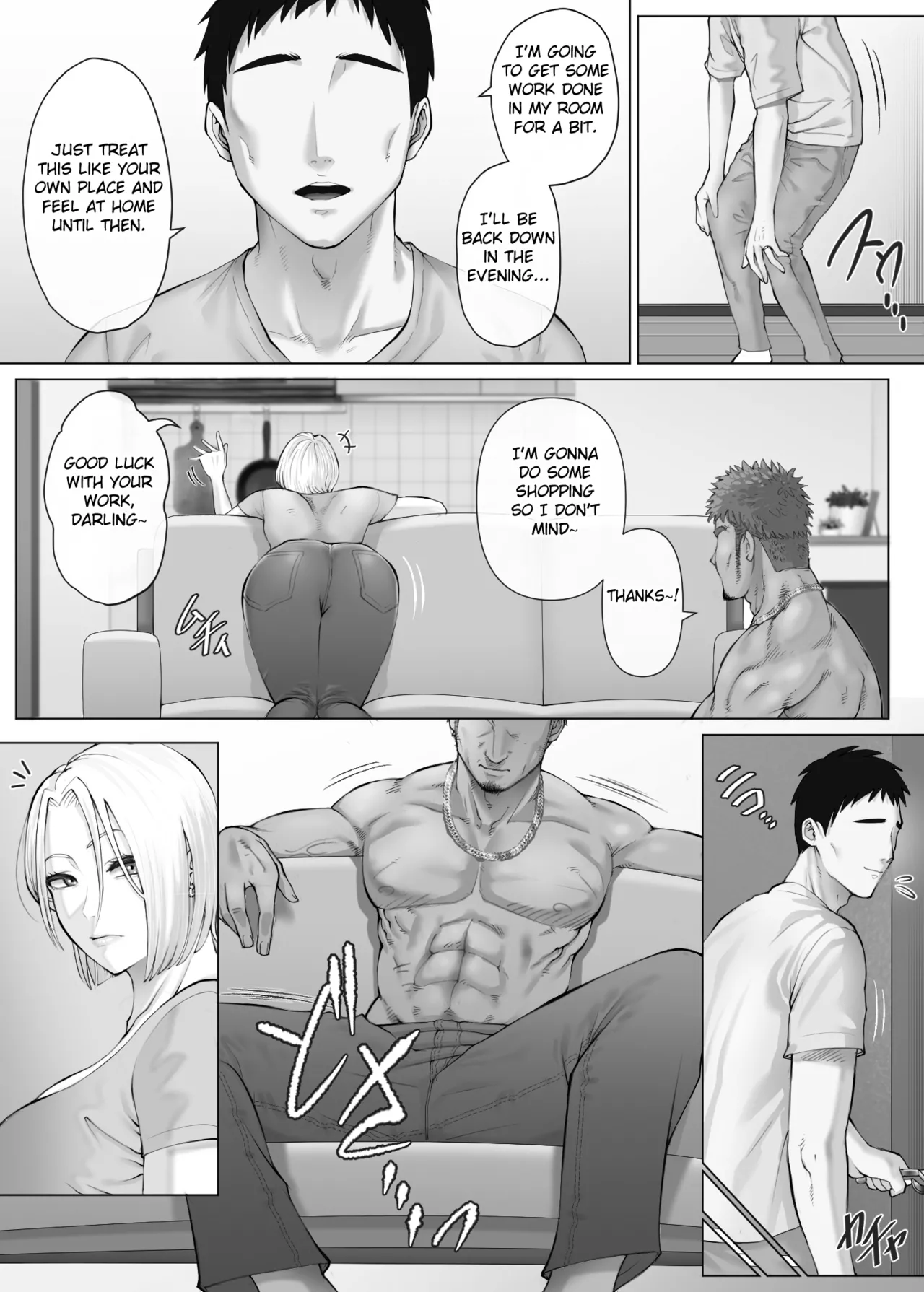 [Mitsumitsu Niku (Hikitogu)]LeveChi na Swapping 3 ~Honrosareru Fuufu Hen~ | Swapping on a Whole New Level 3 ~The Couple At The Mercy Of Others~[English] [Fated Circle] Page 25