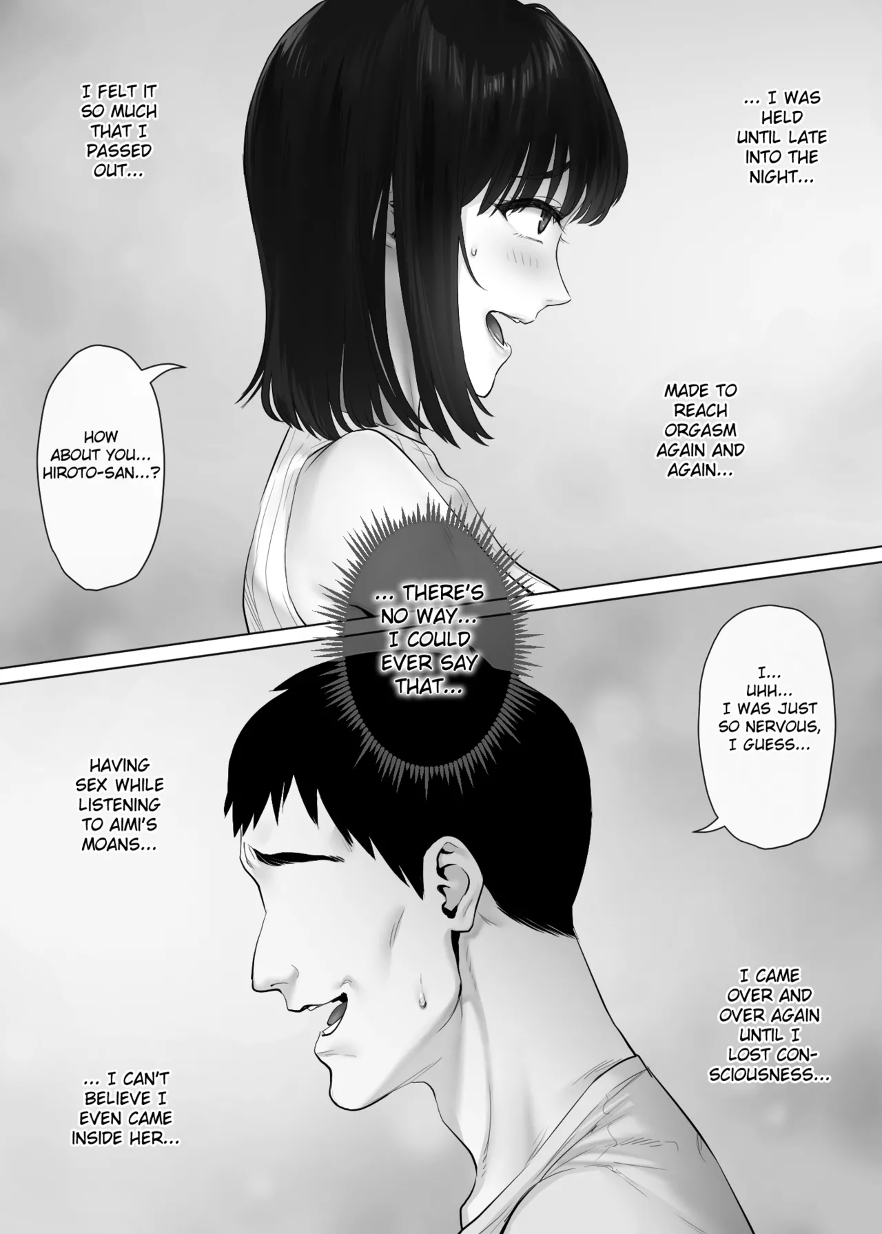 [Mitsumitsu Niku (Hikitogu)]LeveChi na Swapping 3 ~Honrosareru Fuufu Hen~ | Swapping on a Whole New Level 3 ~The Couple At The Mercy Of Others~[English] [Fated Circle] Page 75