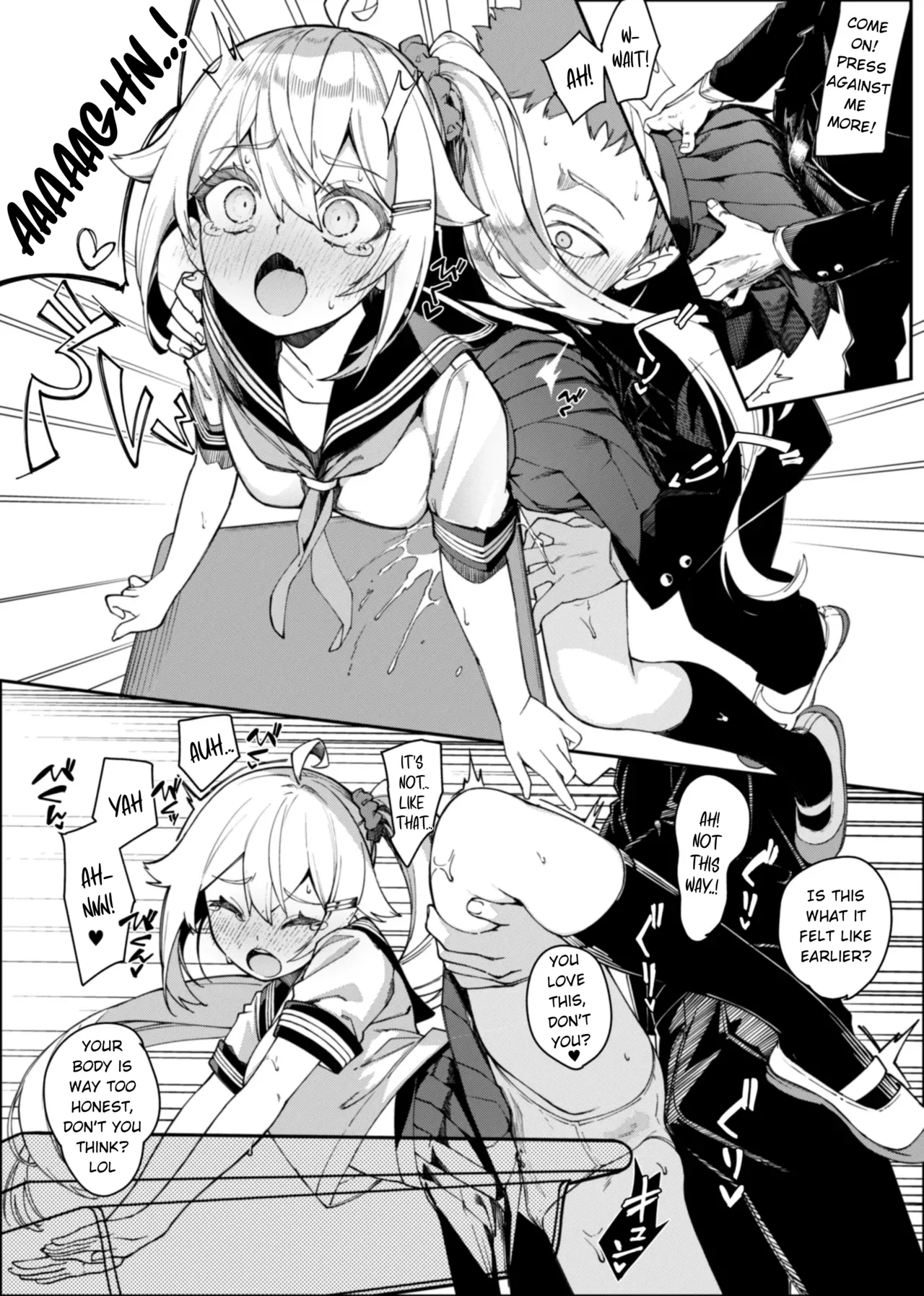 [Nunnu]Mirai-chan Corner Masturbation Manga(Mongolian-Beef) Page 7