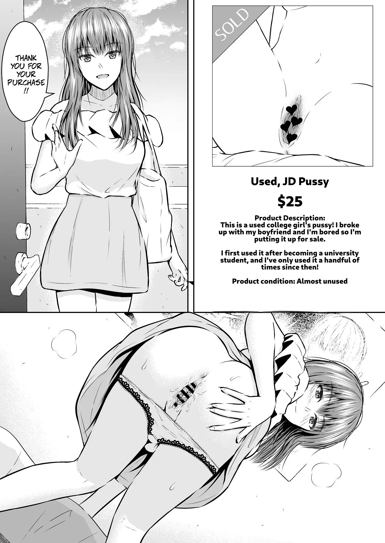 [Ikedaya]Saikin Hayari no FleaMa Appli de wa, Manko mo Kaerurashii | Lately, You Can Even Buy Pussy on Flea Market Apps[English] [CopyOf] Page 25