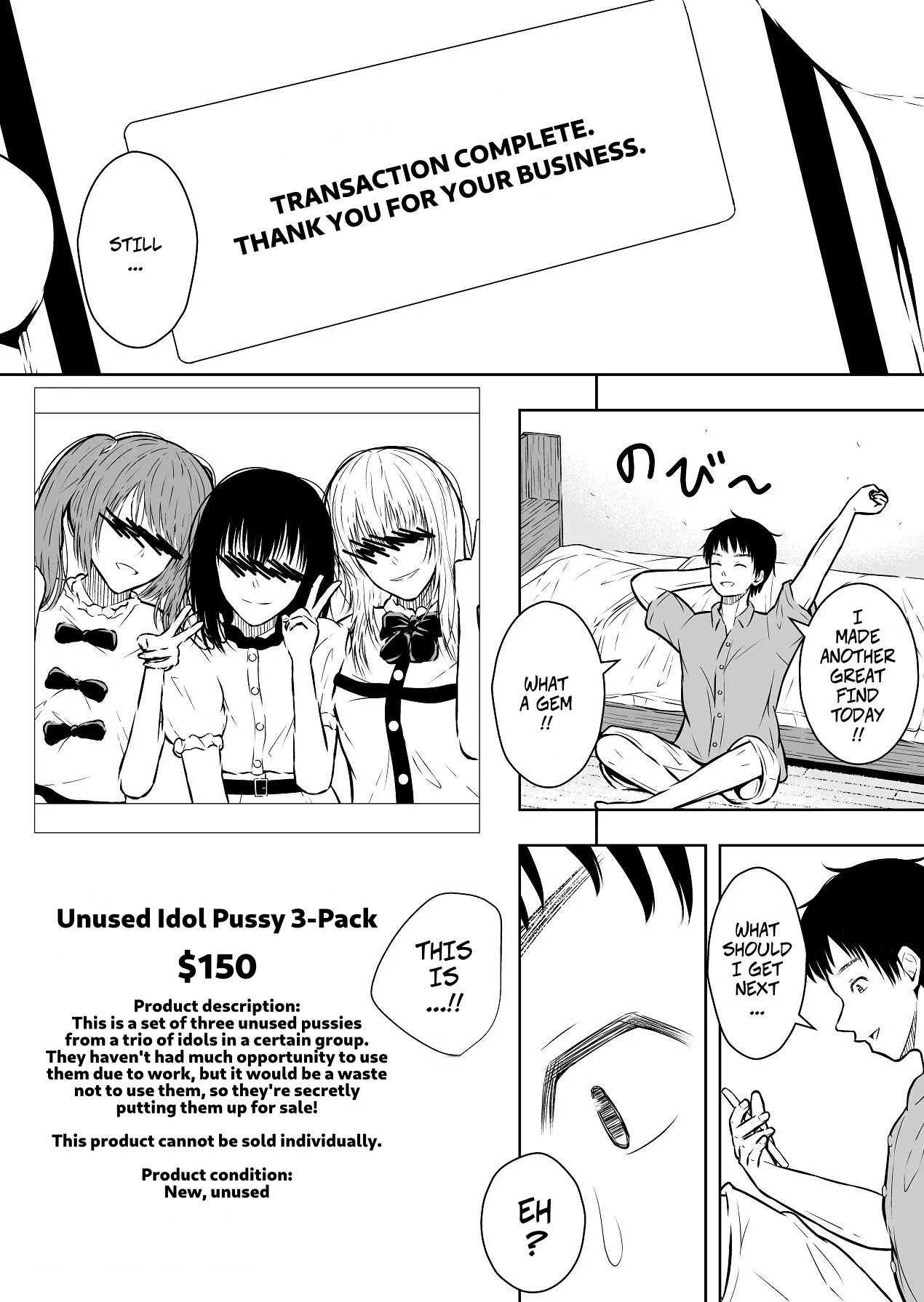 [Ikedaya]Saikin Hayari no FleaMa Appli de wa, Manko mo Kaerurashii | Lately, You Can Even Buy Pussy on Flea Market Apps[English] [CopyOf] Page 35
