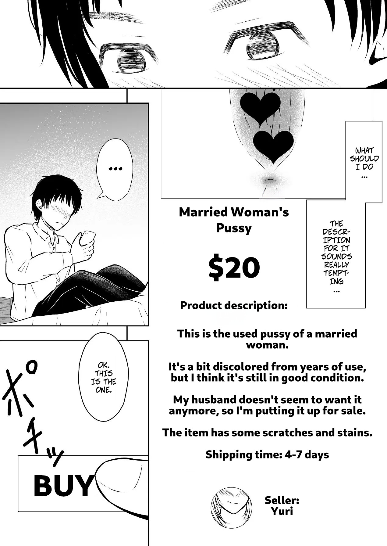[Ikedaya]Saikin Hayari no FleaMa Appli de wa, Manko mo Kaerurashii | Lately, You Can Even Buy Pussy on Flea Market Apps[English] [CopyOf] Page 5