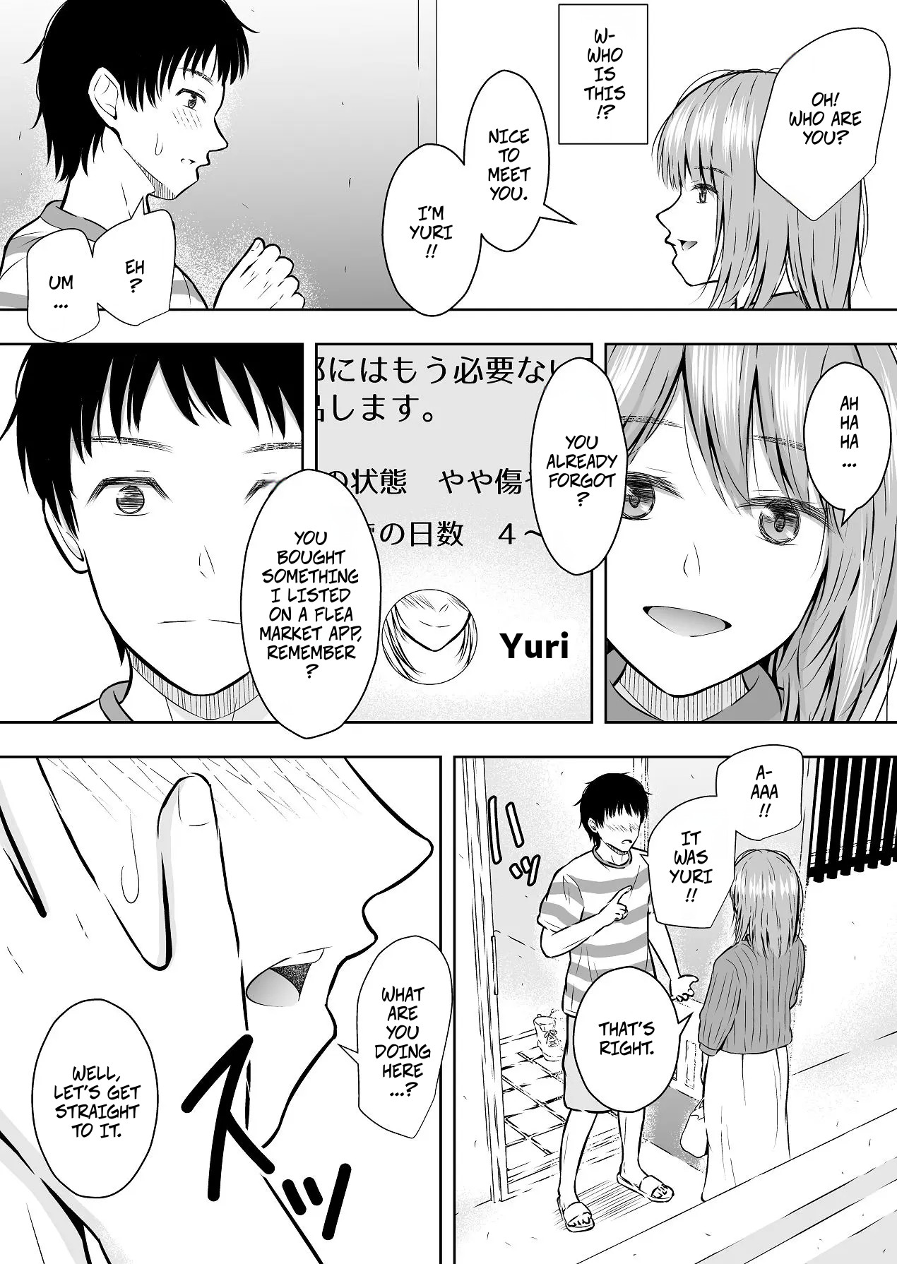 [Ikedaya]Saikin Hayari no FleaMa Appli de wa, Manko mo Kaerurashii | Lately, You Can Even Buy Pussy on Flea Market Apps[English] [CopyOf] Page 8
