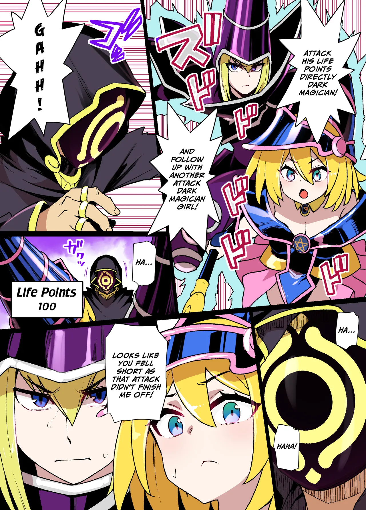[Kusayarou]Dark Magician Girl Becomes a Succubus Manga(Yu-Gi-Oh!) Page 1