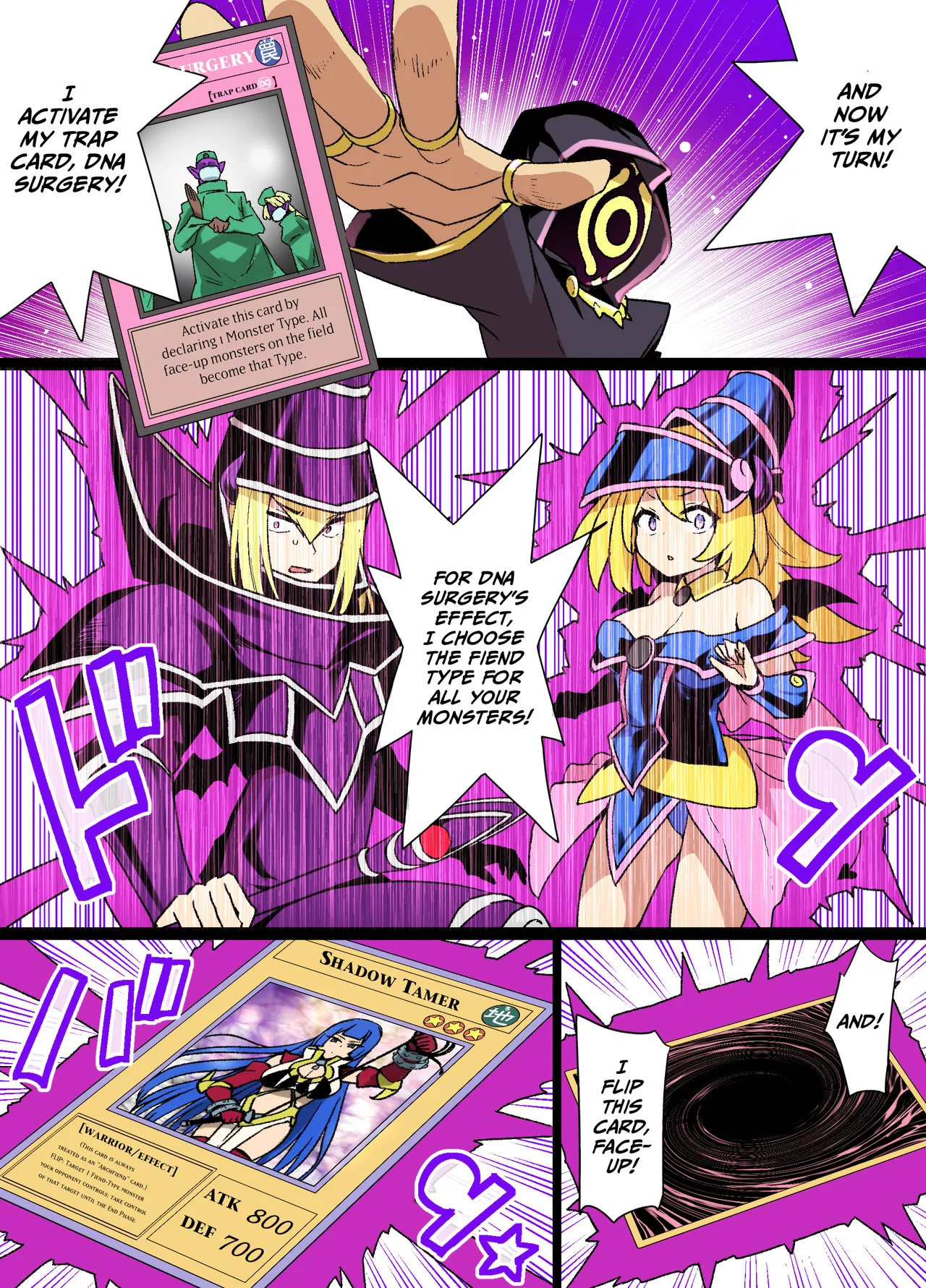 [Kusayarou]Dark Magician Girl Becomes a Succubus Manga(Yu-Gi-Oh!) Page 2
