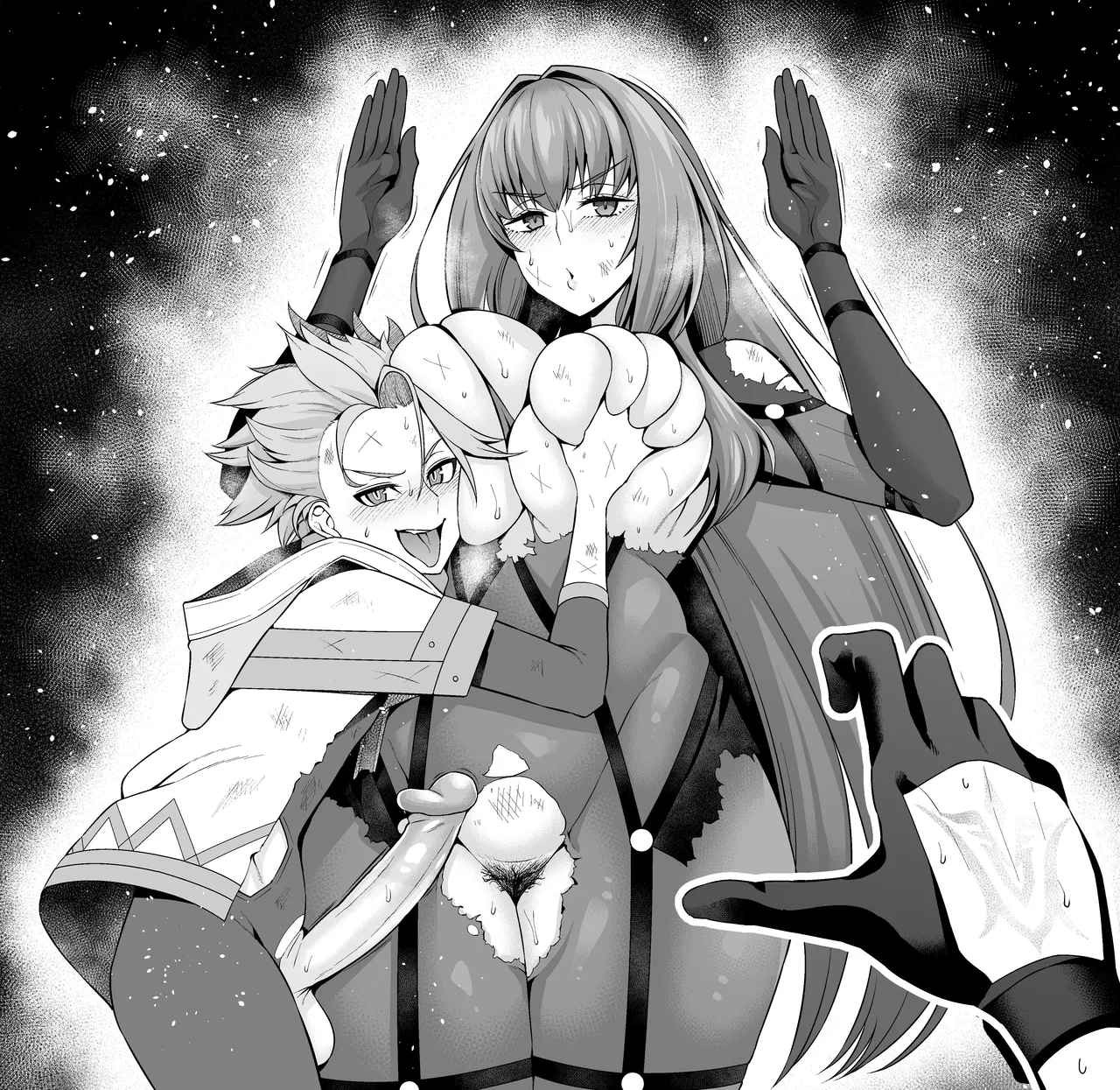 [Ankoman]Sukasaha shishō vs setanta❤(Fate/Grand Order) [Decensored] Page 15