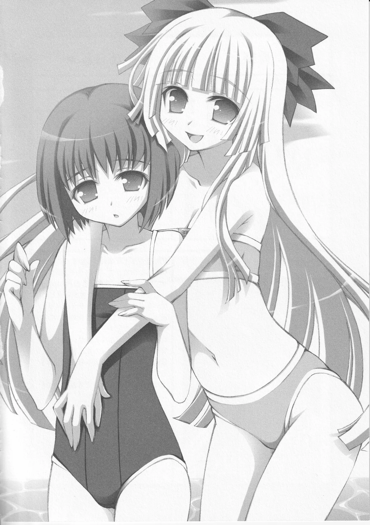 Kono Aozora ni Yakusoku o Official Anthology Comic Page 32