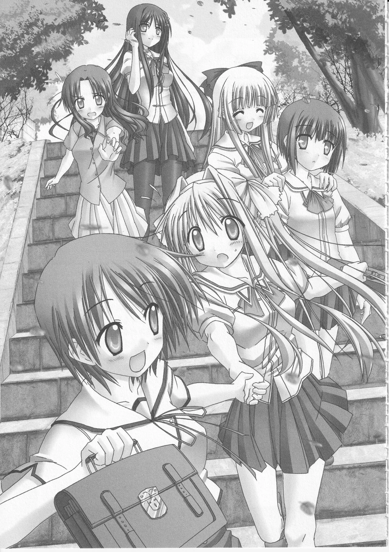 Kono Aozora ni Yakusoku o Official Anthology Comic Page 81