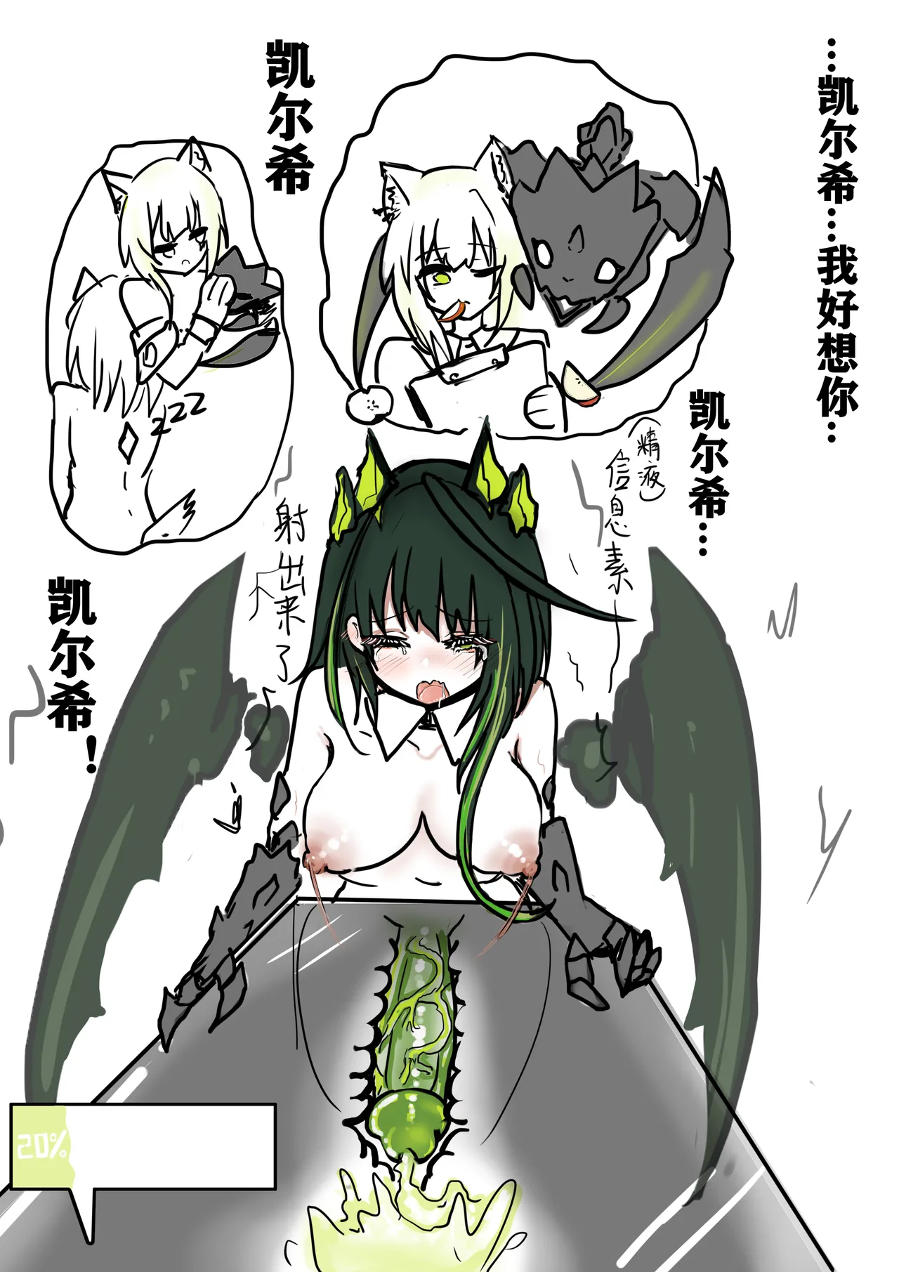 [FUTAMon3tr复活凯尔希] Page 5