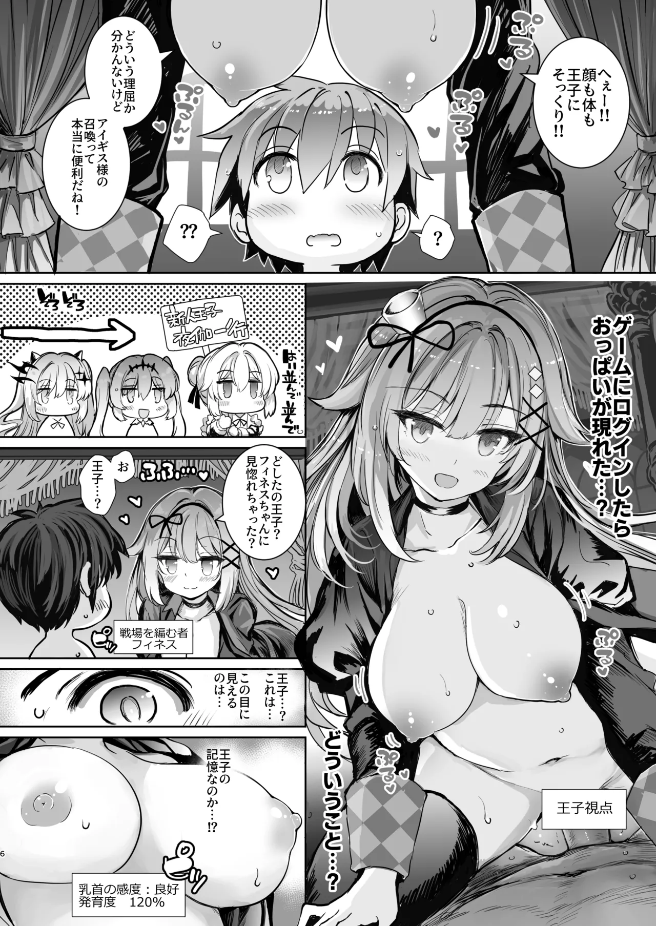 [Type-3 (Aoiro 3-gou)]Tensei Ouji no Tsuioku - Reincarnated Prince's Recollections(Sennen Sensou Aigis) [Digital] Page 6