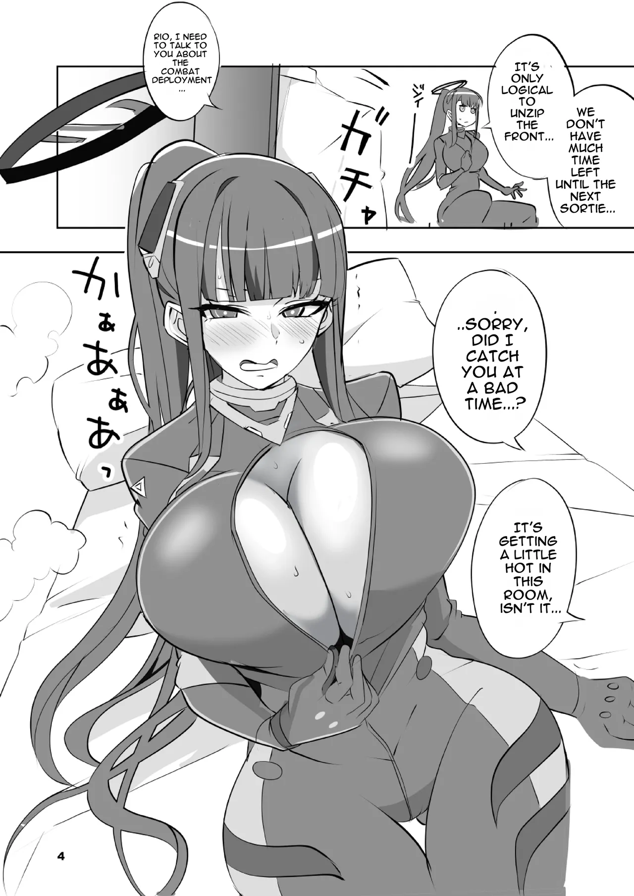 [Blue Mage (Aoi Manabu)]Reasonable Reason | Liza na Full Reason(Blue Archive) [English] [DNTA] [Digital] Page 4