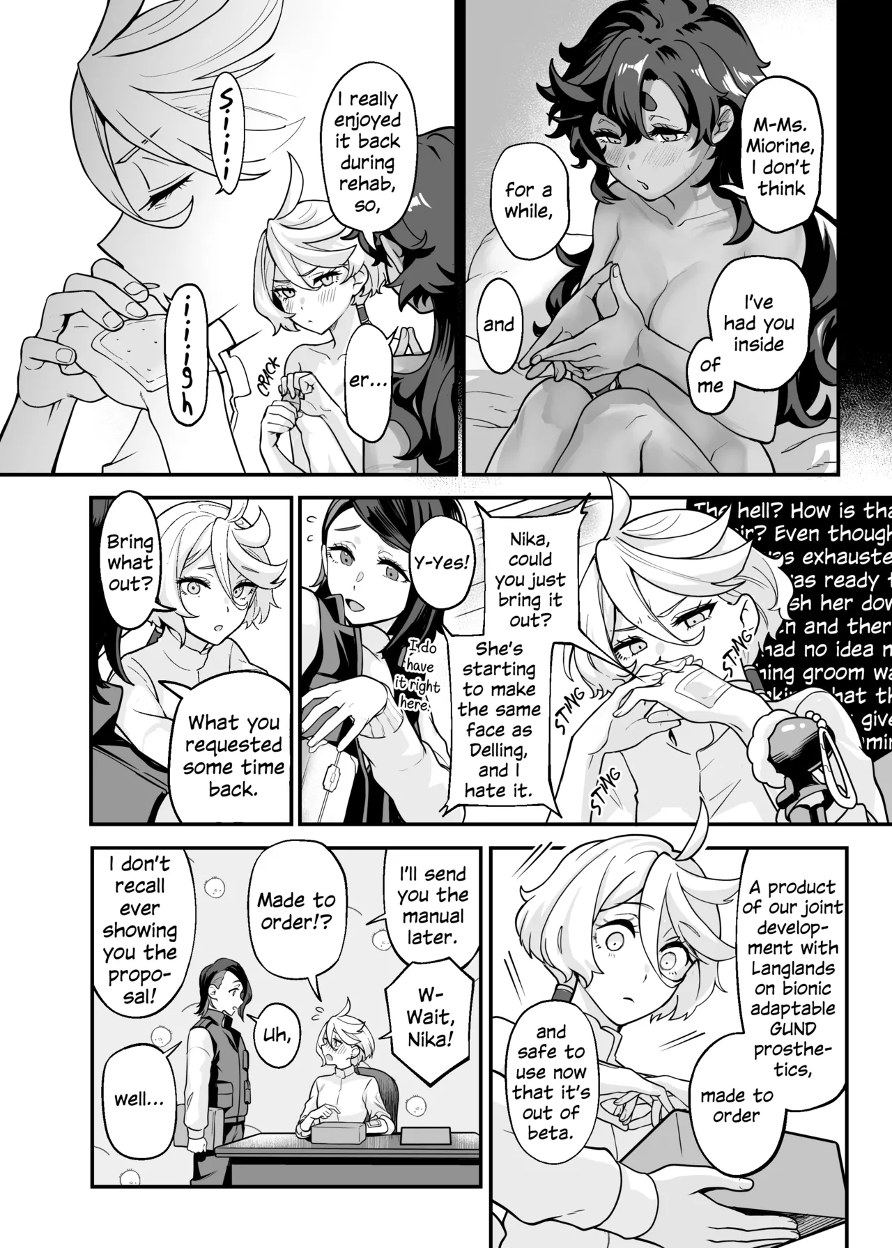[Tendoushi (Tendou Itsuki)]Chanto Manzoku Sasete Ageru Kara, Baka | Since I'll Satisfy You, Stupid(Mobile Suit Gundam: The Witch from Mercury) [English] [Digital] Page 11