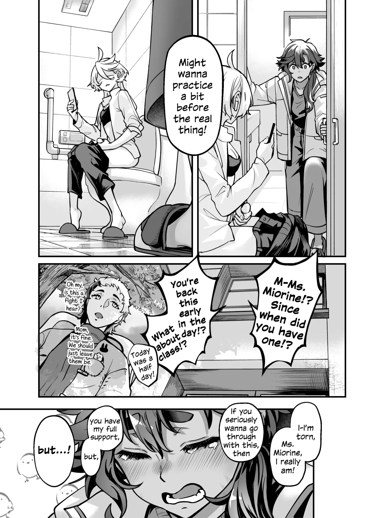 [Tendoushi (Tendou Itsuki)]Chanto Manzoku Sasete Ageru Kara, Baka | Since I'll Satisfy You, Stupid(Mobile Suit Gundam: The Witch from Mercury) [English] [Digital] Page 13
