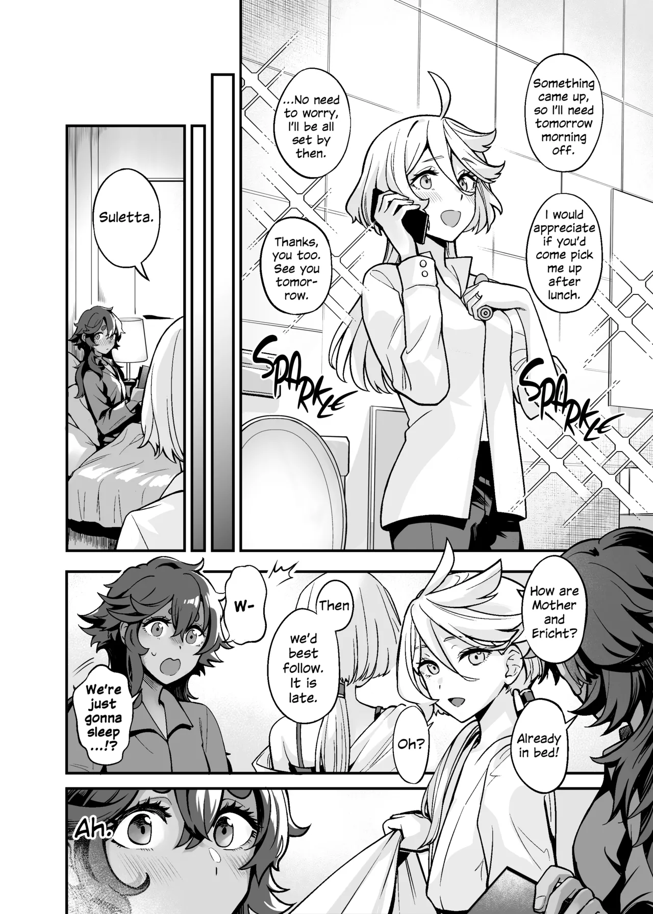 [Tendoushi (Tendou Itsuki)]Chanto Manzoku Sasete Ageru Kara, Baka | Since I'll Satisfy You, Stupid(Mobile Suit Gundam: The Witch from Mercury) [English] [Digital] Page 17
