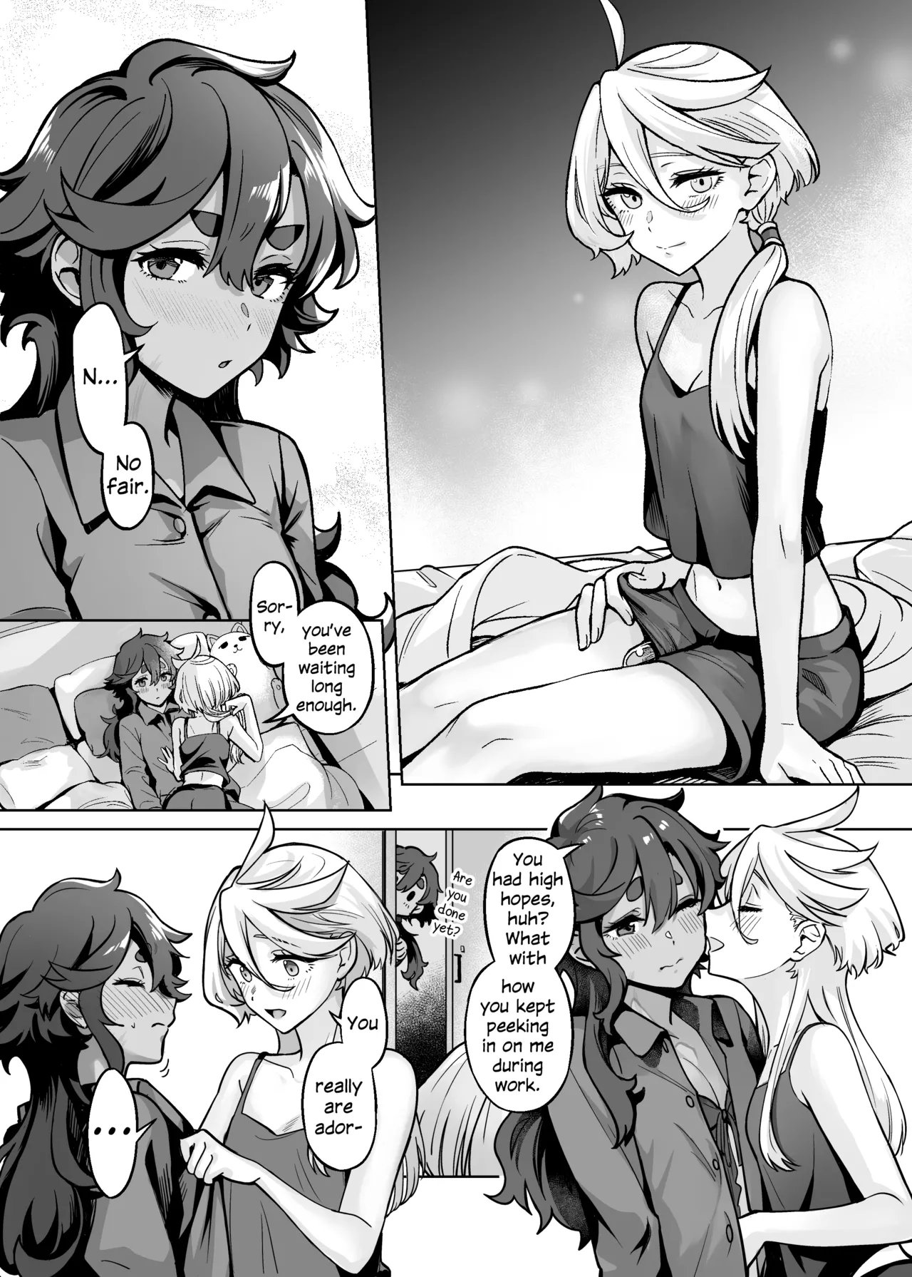 [Tendoushi (Tendou Itsuki)]Chanto Manzoku Sasete Ageru Kara, Baka | Since I'll Satisfy You, Stupid(Mobile Suit Gundam: The Witch from Mercury) [English] [Digital] Page 18