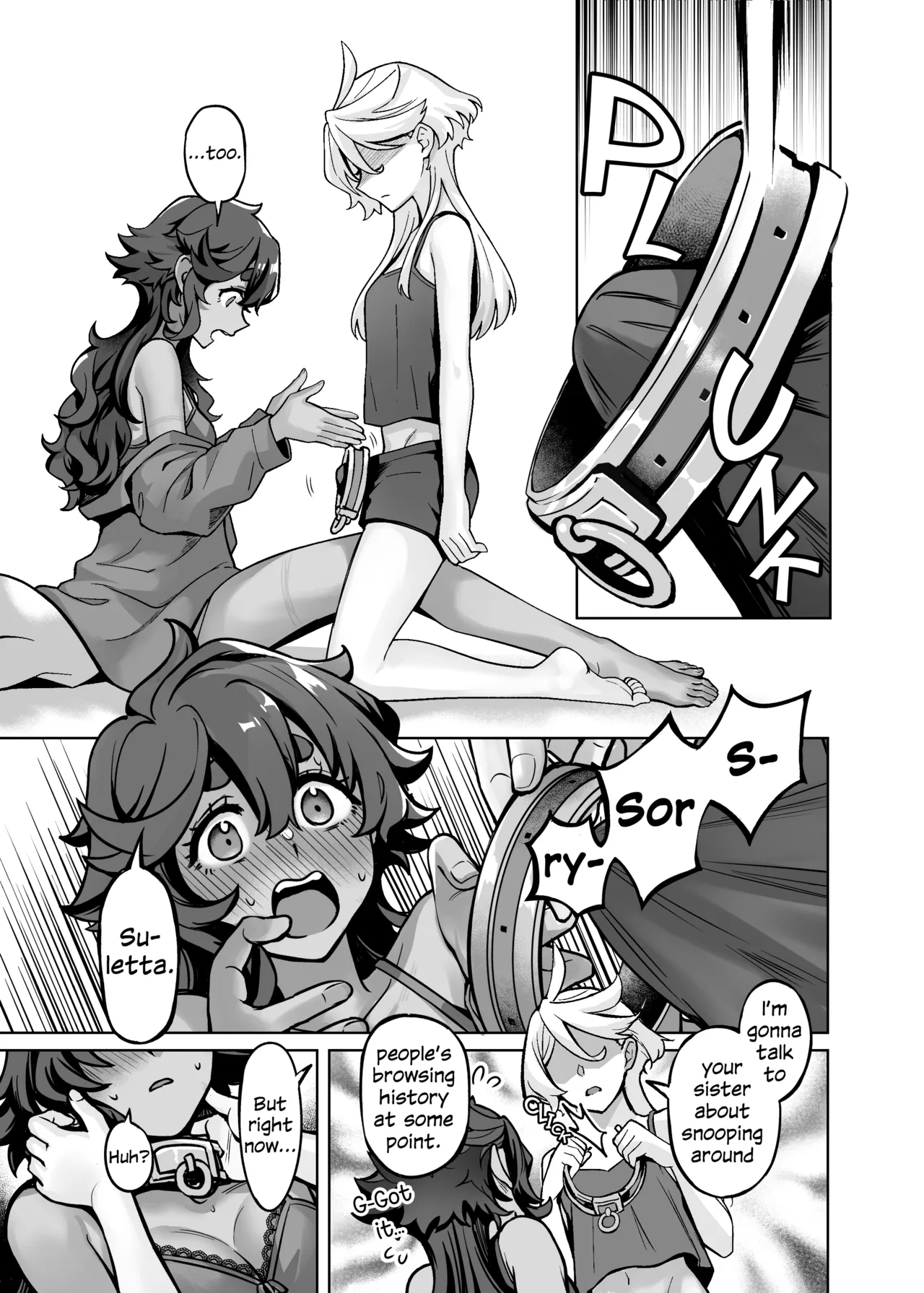 [Tendoushi (Tendou Itsuki)]Chanto Manzoku Sasete Ageru Kara, Baka | Since I'll Satisfy You, Stupid(Mobile Suit Gundam: The Witch from Mercury) [English] [Digital] Page 20