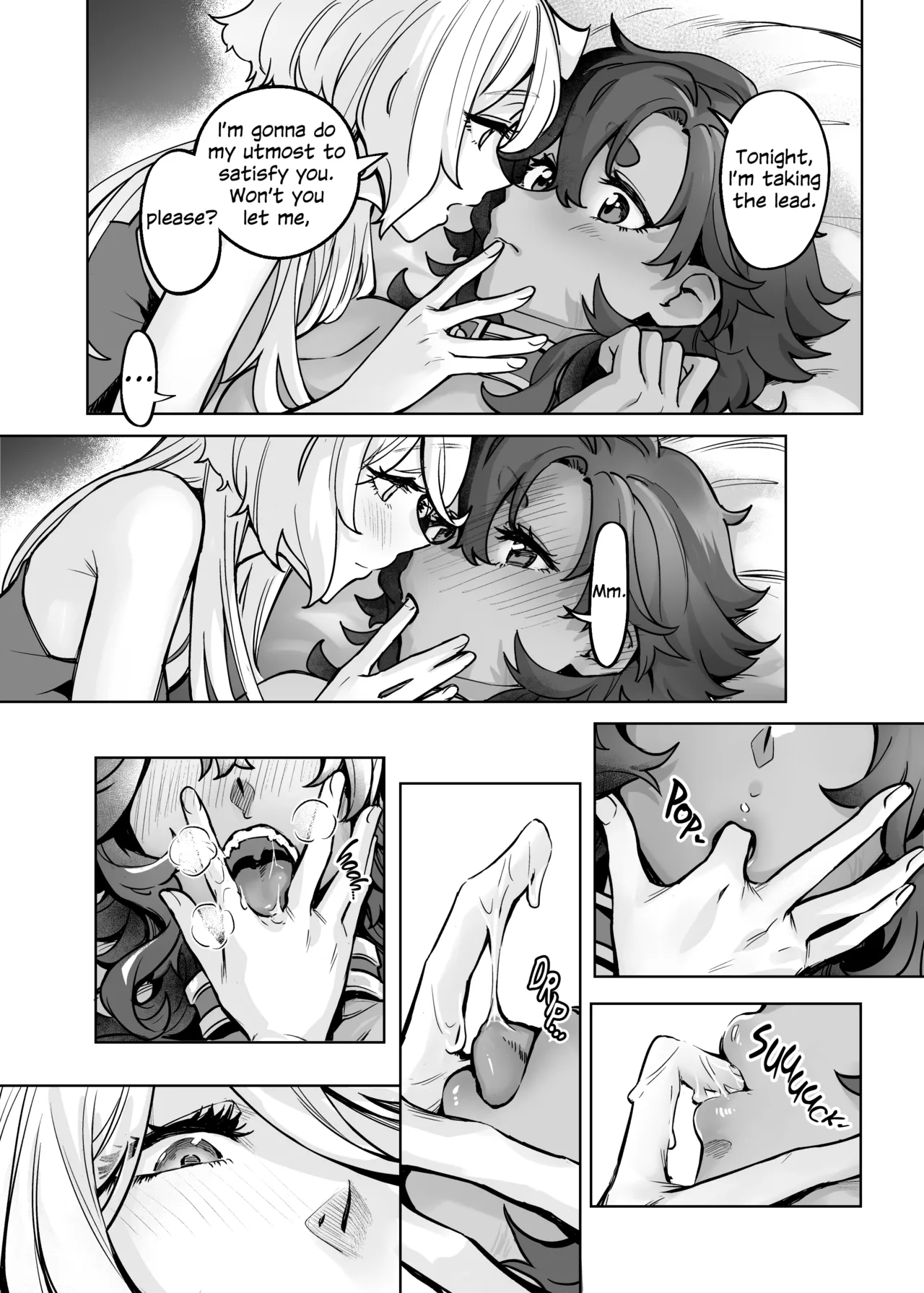 [Tendoushi (Tendou Itsuki)]Chanto Manzoku Sasete Ageru Kara, Baka | Since I'll Satisfy You, Stupid(Mobile Suit Gundam: The Witch from Mercury) [English] [Digital] Page 23