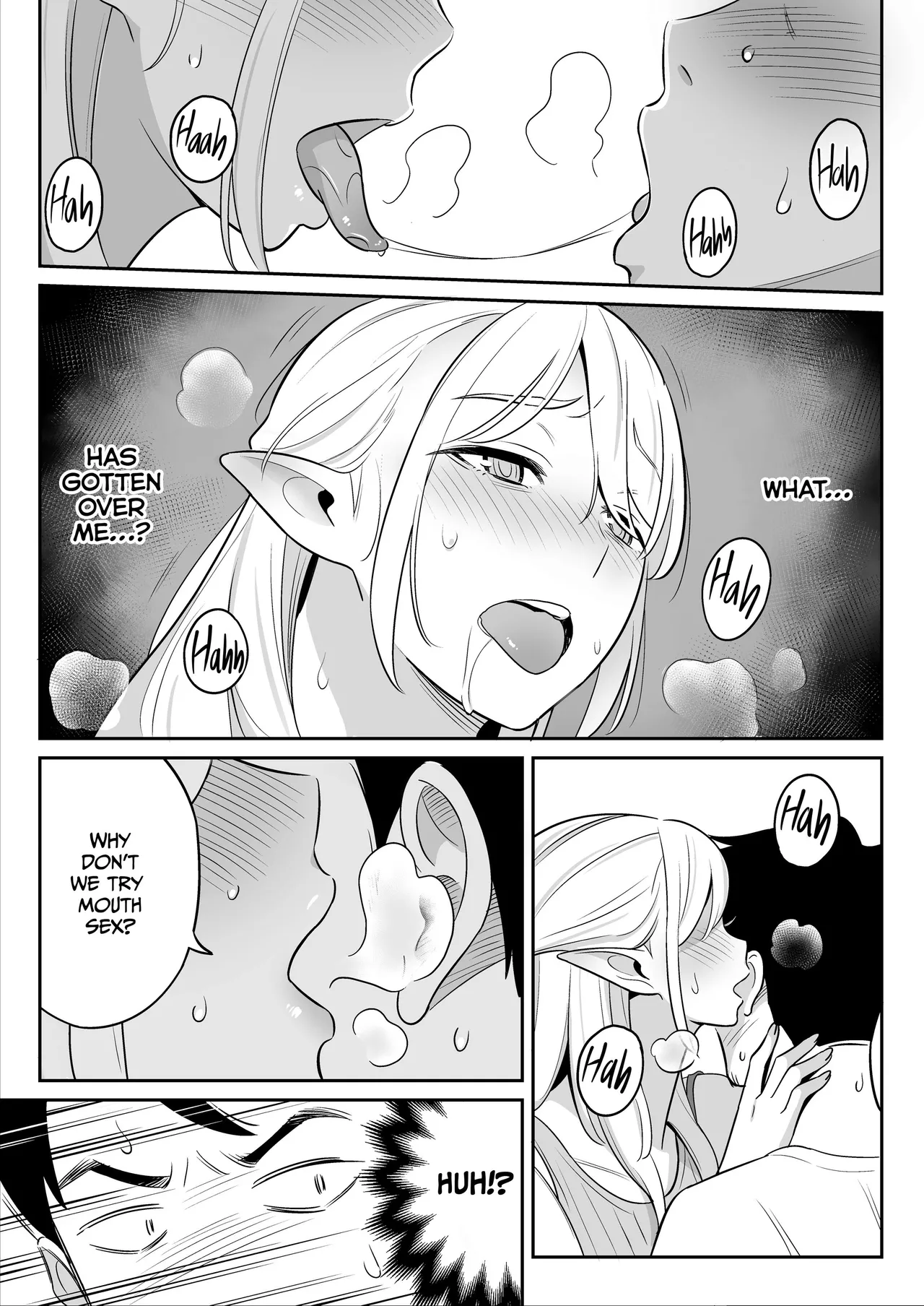 [Alps1mando]My Elf Aunt's Explosive Sexual Reawakening[English] [Decensored] Page 16