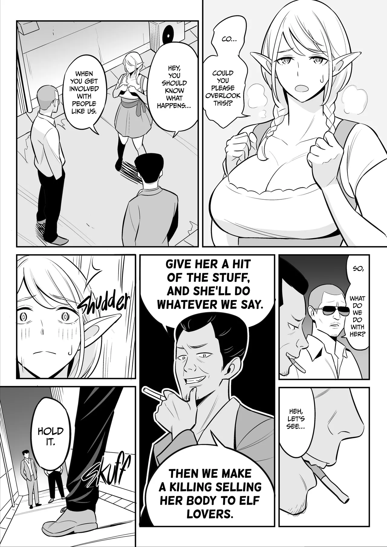 [Alps1mando]My Elf Aunt's Explosive Sexual Reawakening[English] [Decensored] Page 2