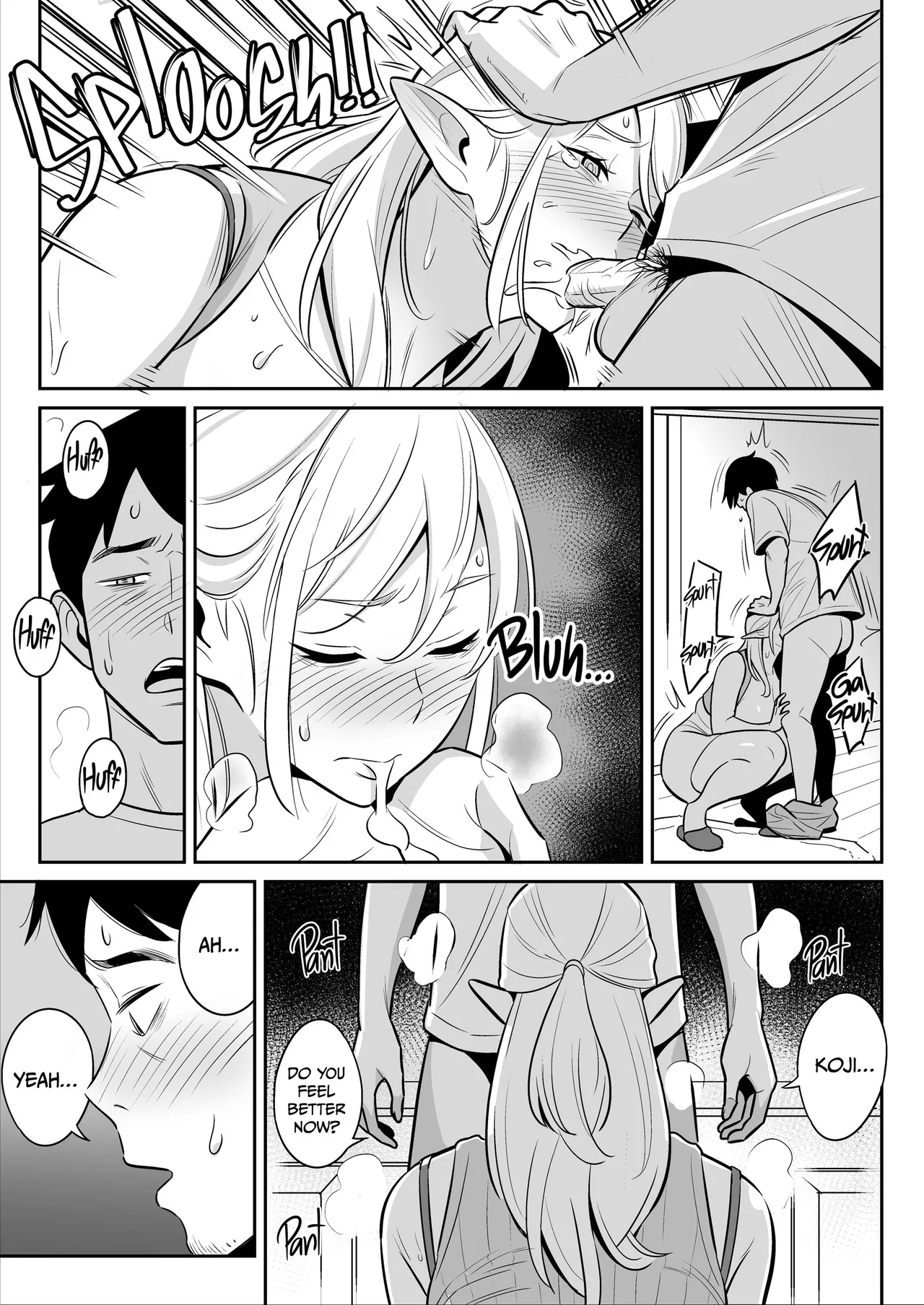 [Alps1mando]My Elf Aunt's Explosive Sexual Reawakening[English] [Decensored] Page 22