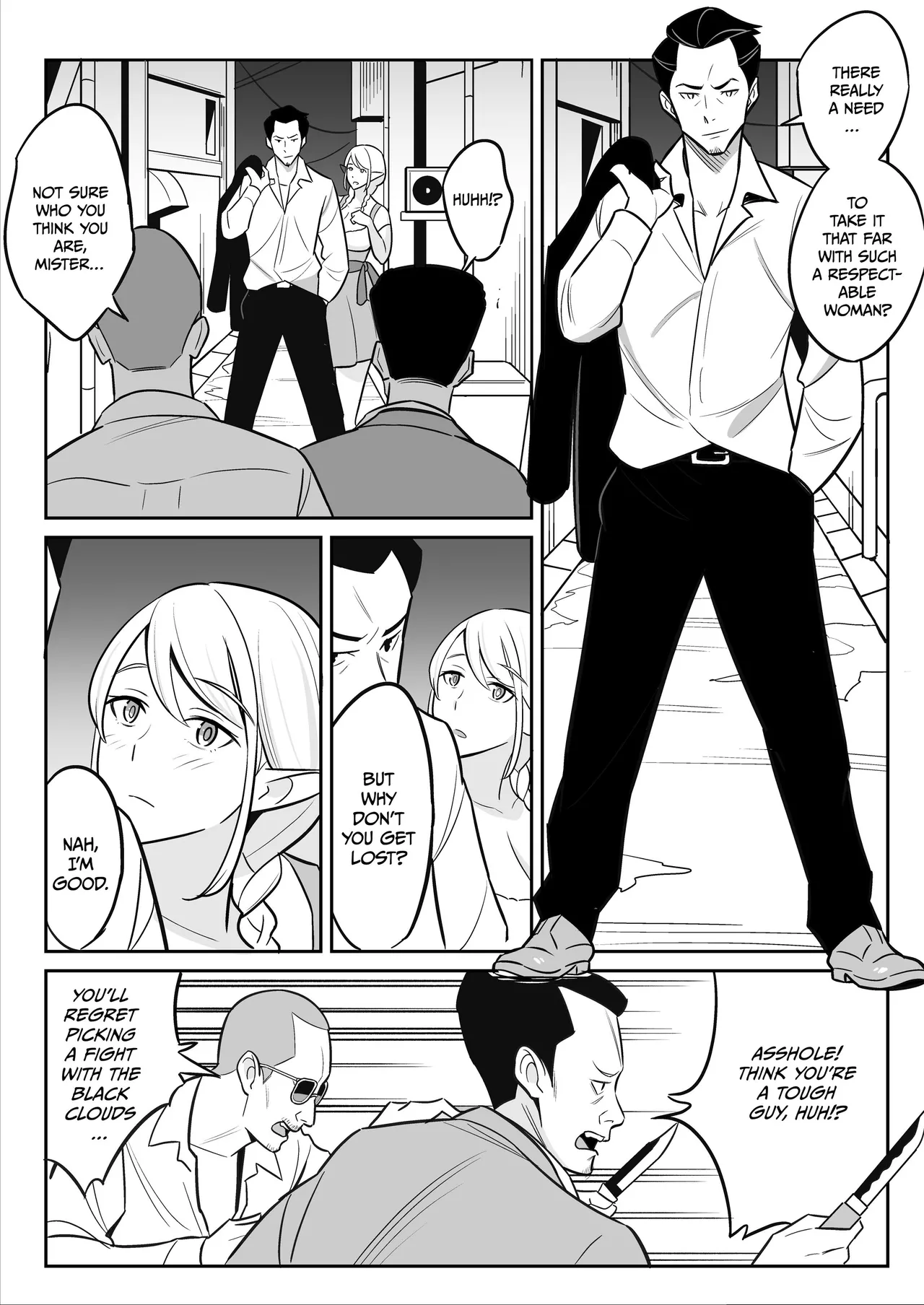 [Alps1mando]My Elf Aunt's Explosive Sexual Reawakening[English] [Decensored] Page 3
