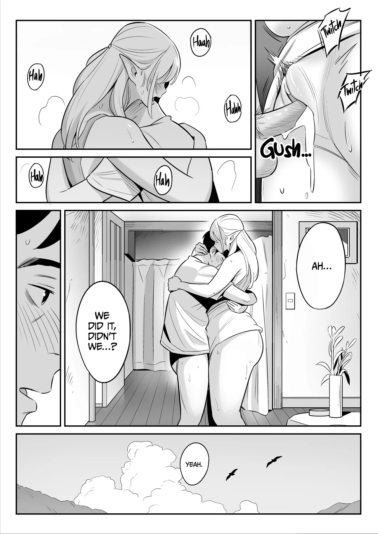 [Alps1mando]My Elf Aunt's Explosive Sexual Reawakening[English] [Decensored] Page 32