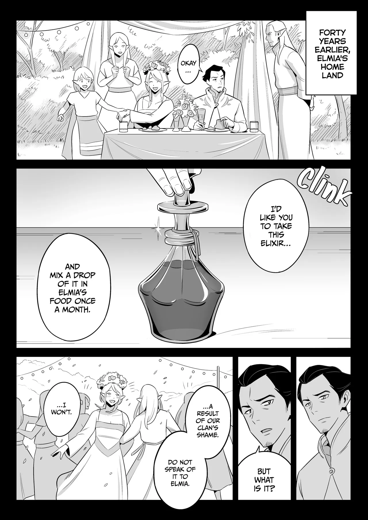 [Alps1mando]My Elf Aunt's Explosive Sexual Reawakening[English] [Decensored] Page 35