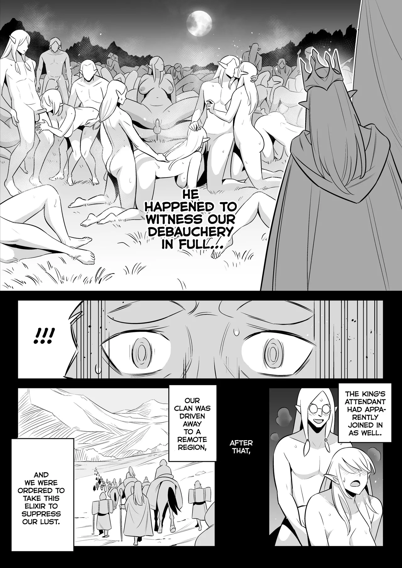 [Alps1mando]My Elf Aunt's Explosive Sexual Reawakening[English] [Decensored] Page 37