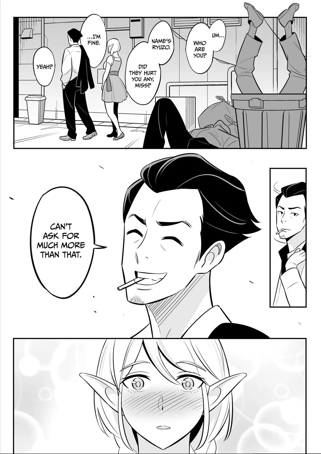 [Alps1mando]My Elf Aunt's Explosive Sexual Reawakening[English] [Decensored] Page 4